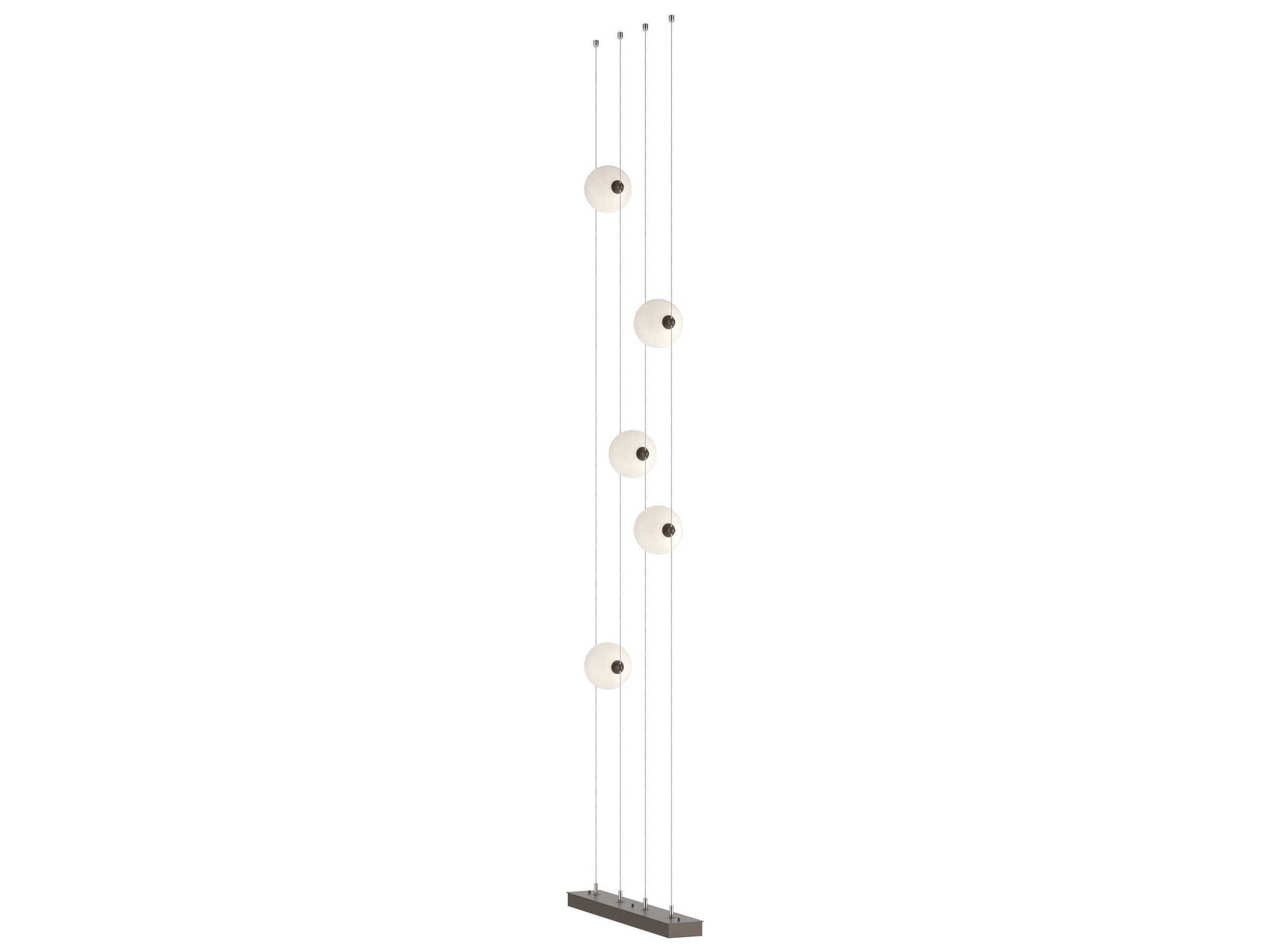 Hubbardton Forge Abacus Glass LED Floor Lamp