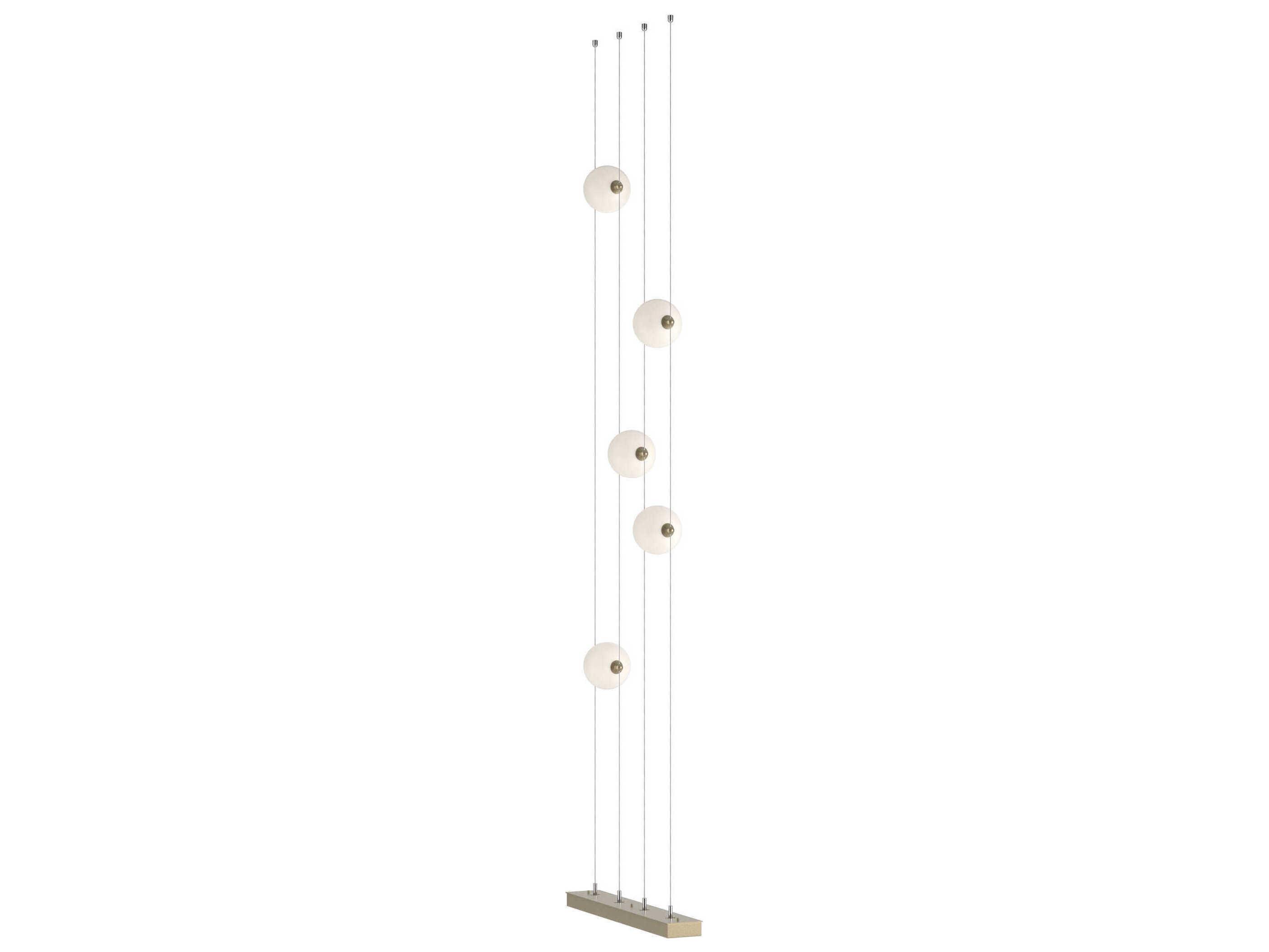 Hubbardton Forge Abacus Glass LED Floor Lamp
