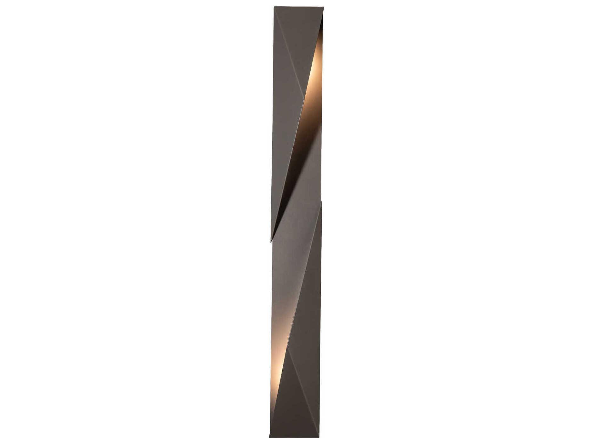 Hubbardton Forge Carbon 2-Light Outdoor Wall Light