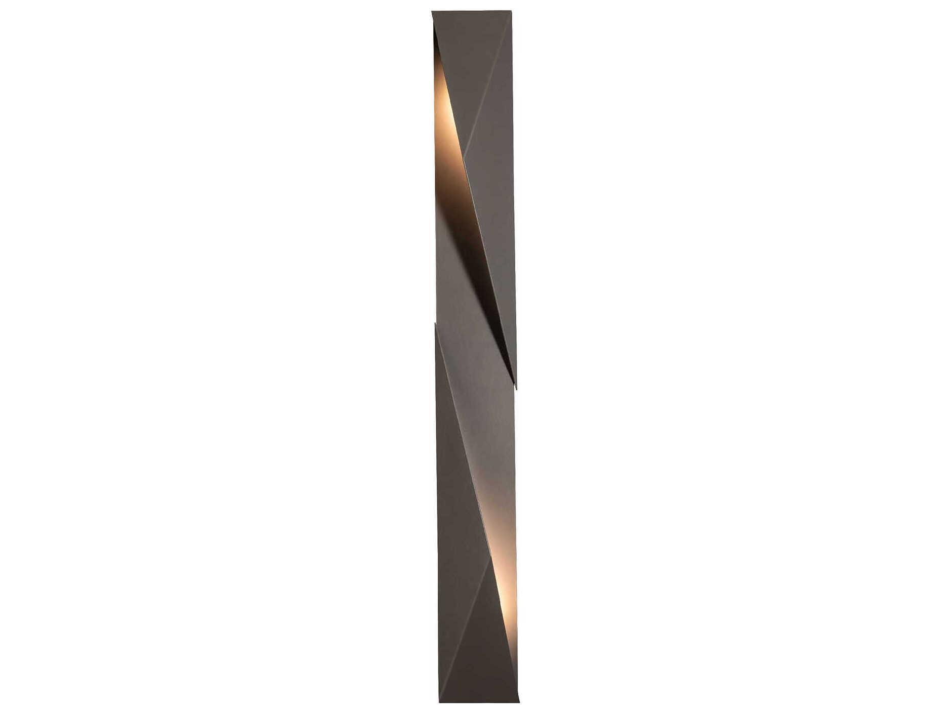 Hubbardton Forge Carbon 2-Light Outdoor Wall Light