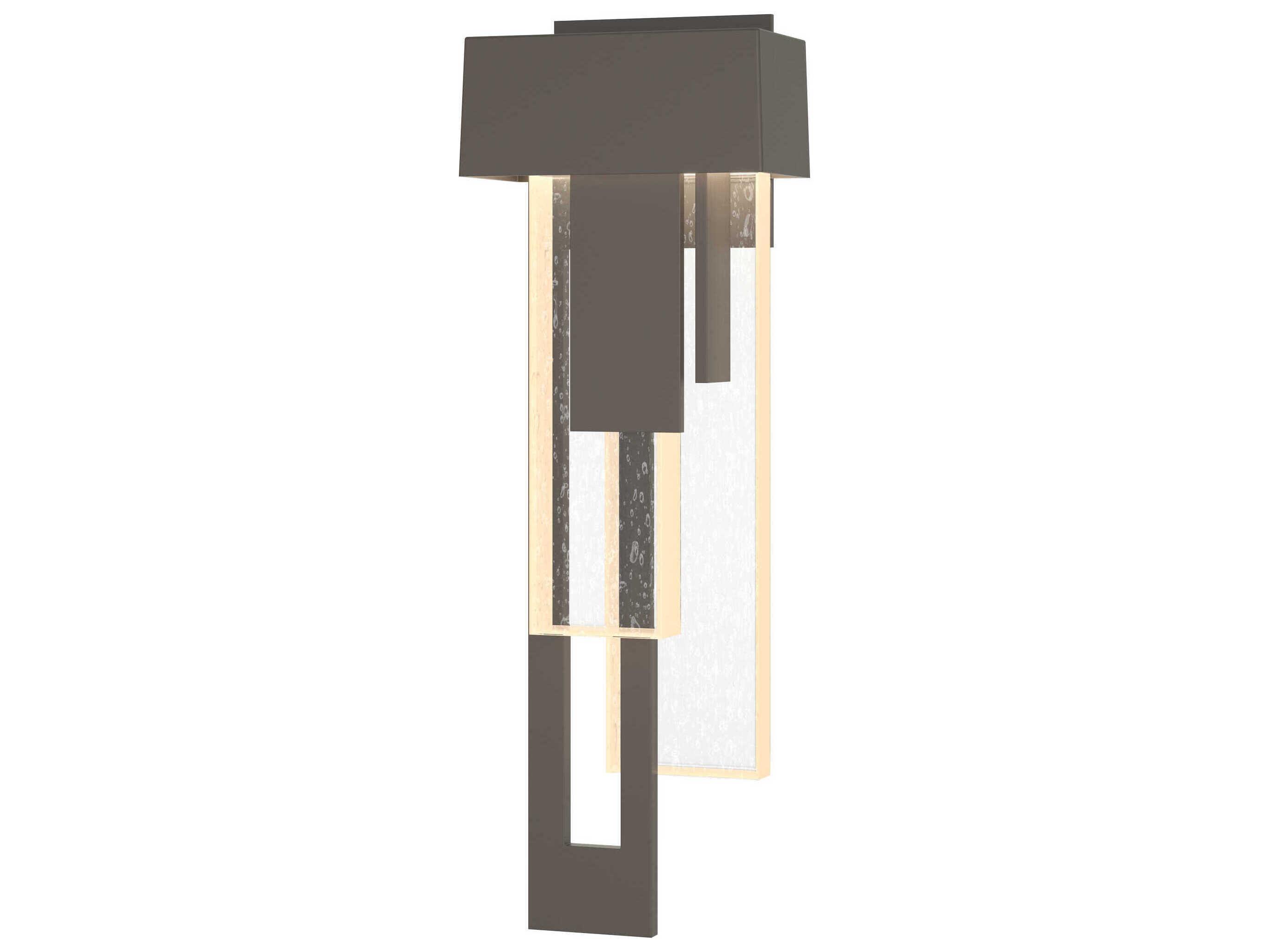 Hubbardton Forge Rainfall Left Facing Outdoor Wall Light