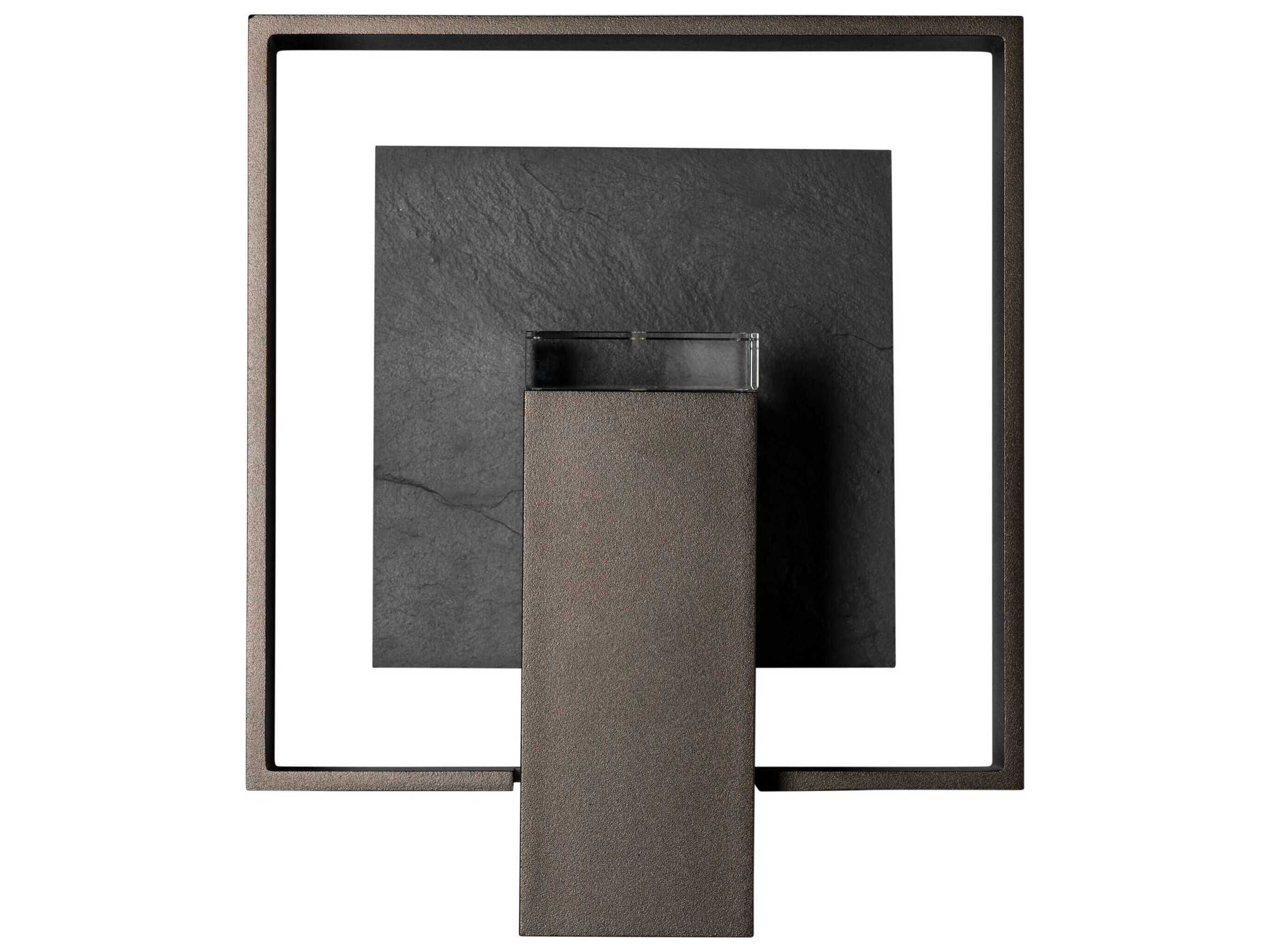 Hubbardton Forge Shadow Box 1-Light Outdoor Wall Light
