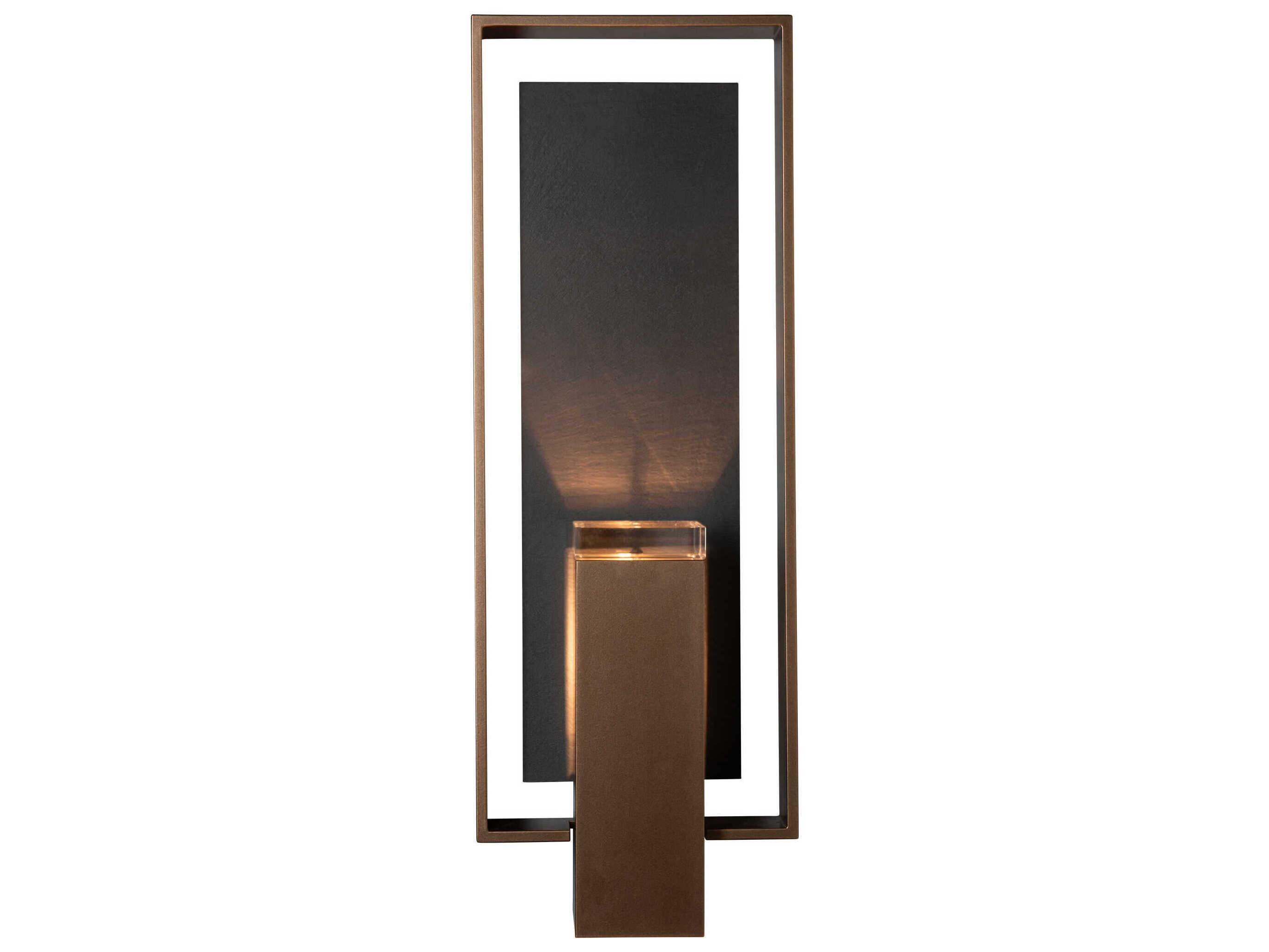 Hubbardton Forge Shadow Box 1-Light Outdoor Wall Light