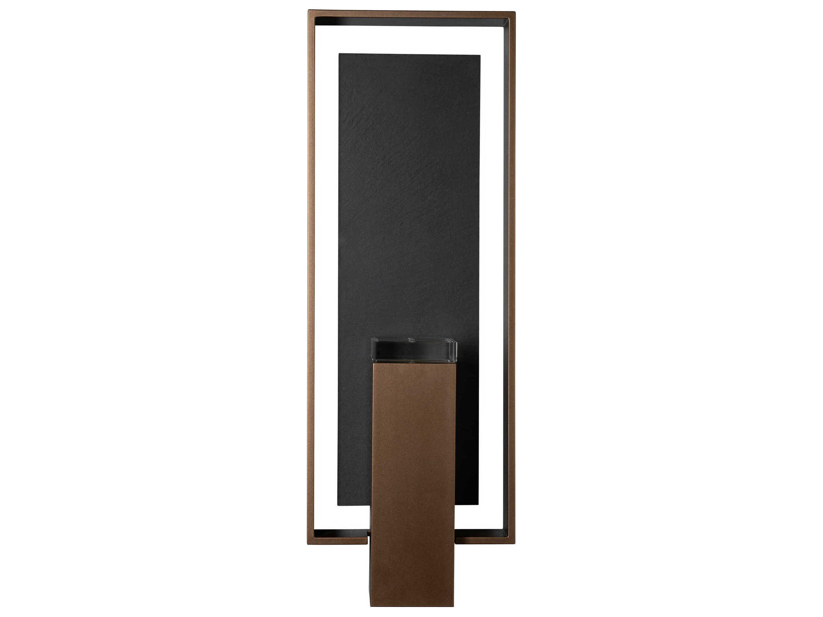 Hubbardton Forge Shadow Box 1-Light Outdoor Wall Light