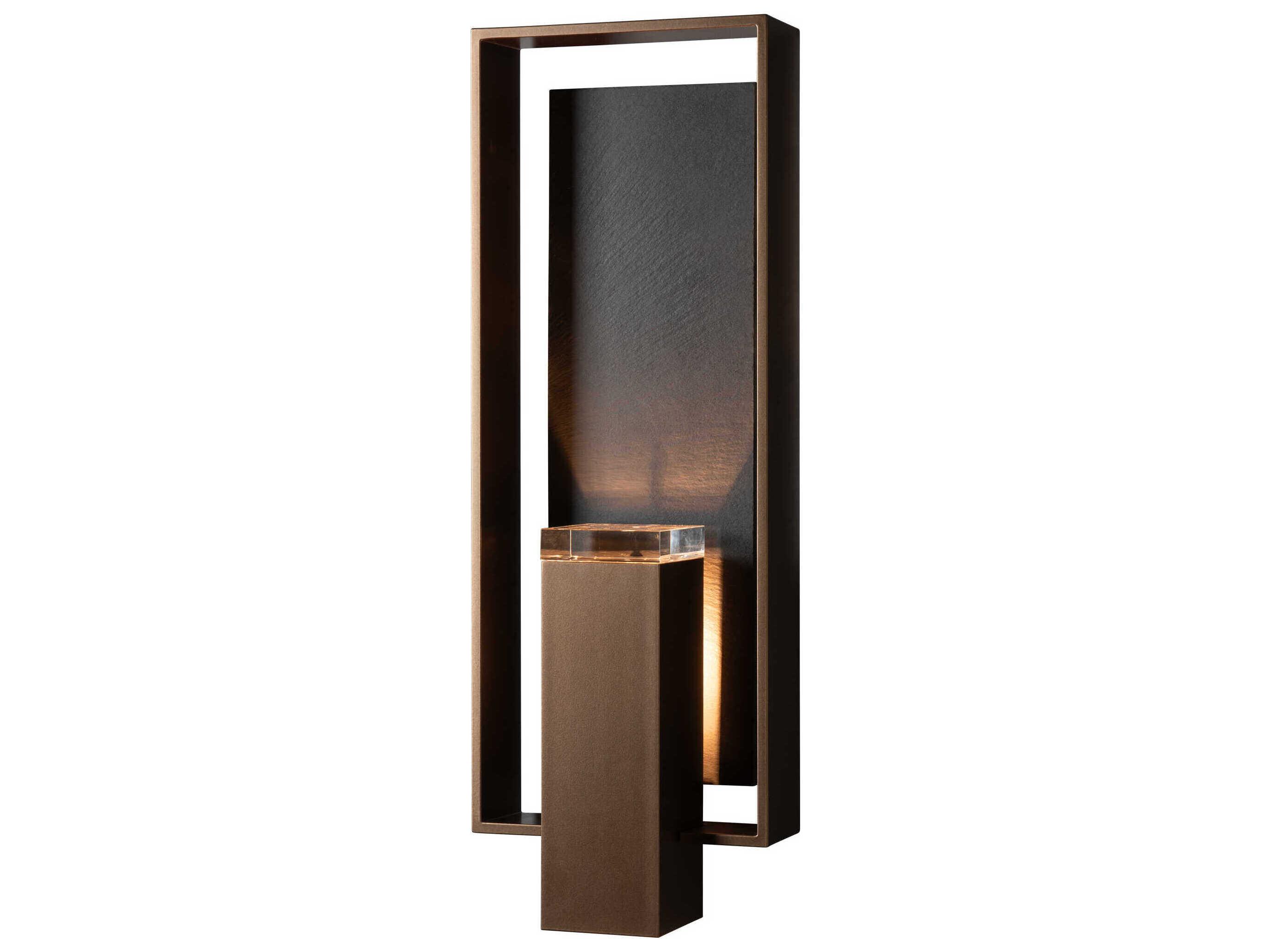 Hubbardton Forge Shadow Box 1-Light Outdoor Wall Light