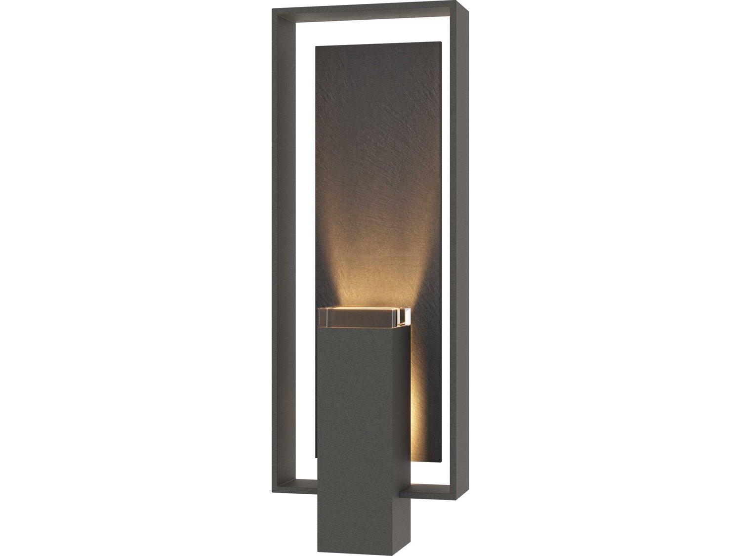 Hubbardton Forge Shadow Box 1-Light Outdoor Wall Light