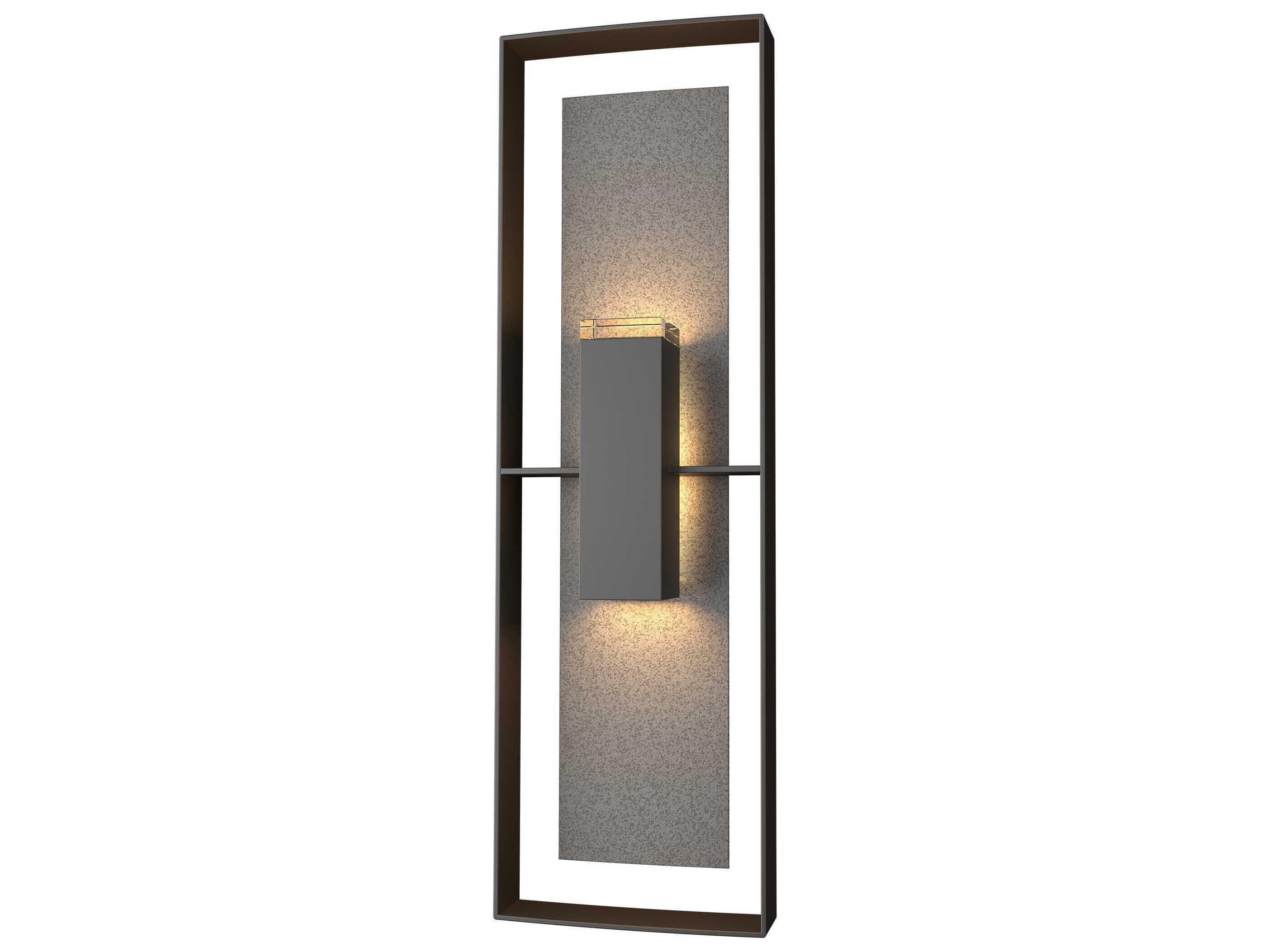 Hubbardton Forge Shadow Box 2 - Light Outdoor Wall Light
