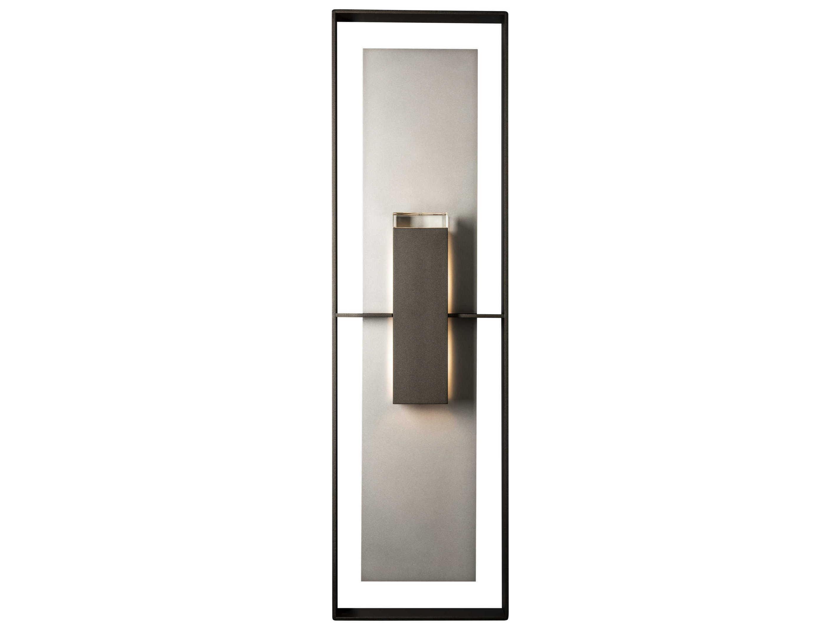 Hubbardton Forge Shadow Box 2 - Light Outdoor Wall Light