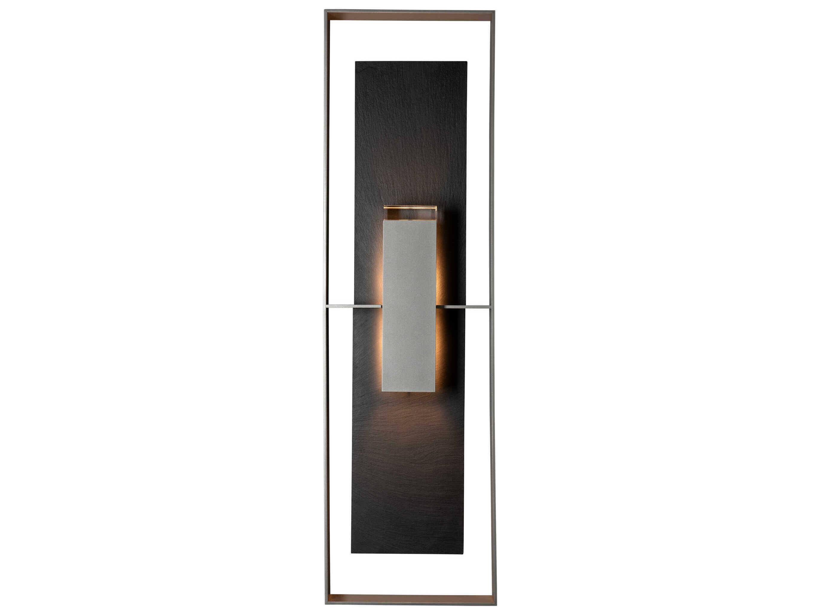 Hubbardton Forge Shadow Box 2-Light Outdoor Wall Light