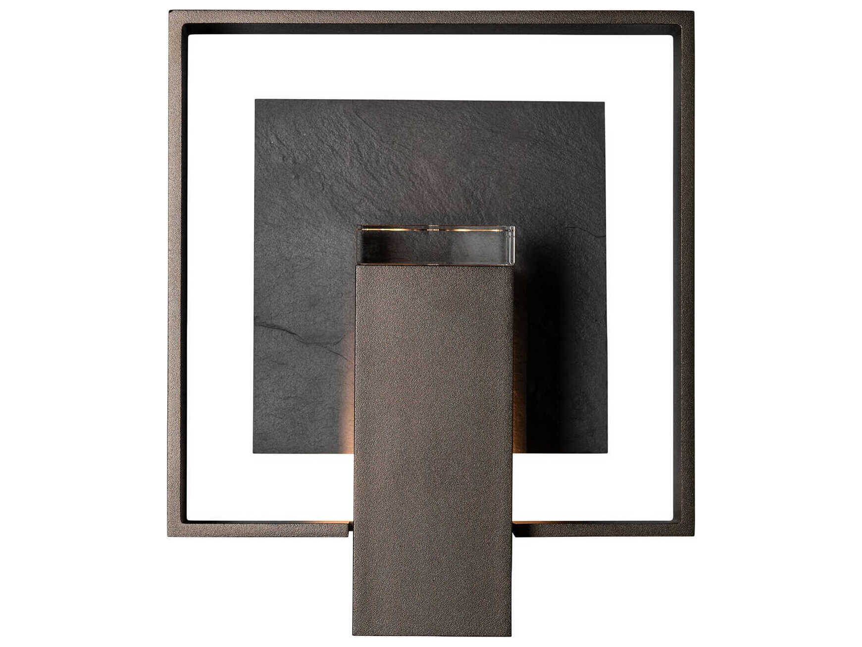 Hubbardton Forge Shadow Box 1-Light Outdoor Wall Light