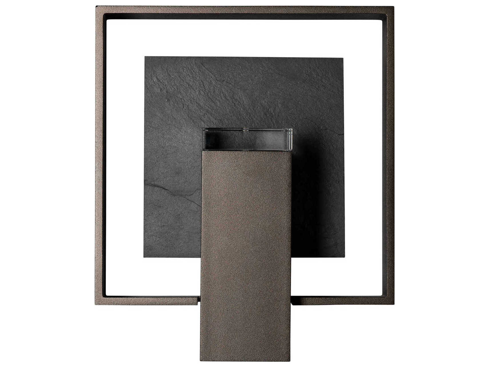 Hubbardton Forge Shadow Box 1-Light Outdoor Wall Light