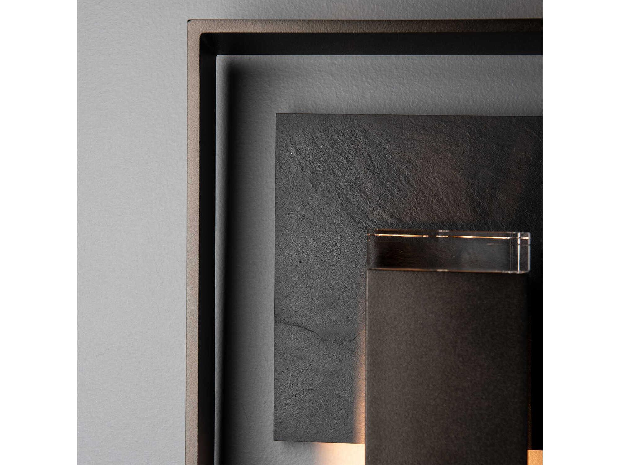 Hubbardton Forge Shadow Box 1-Light Outdoor Wall Light