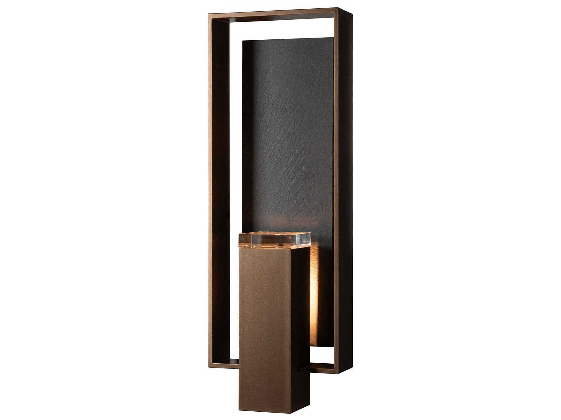 Hubbardton Forge Shadow Box 2-Light Outdoor Wall Light