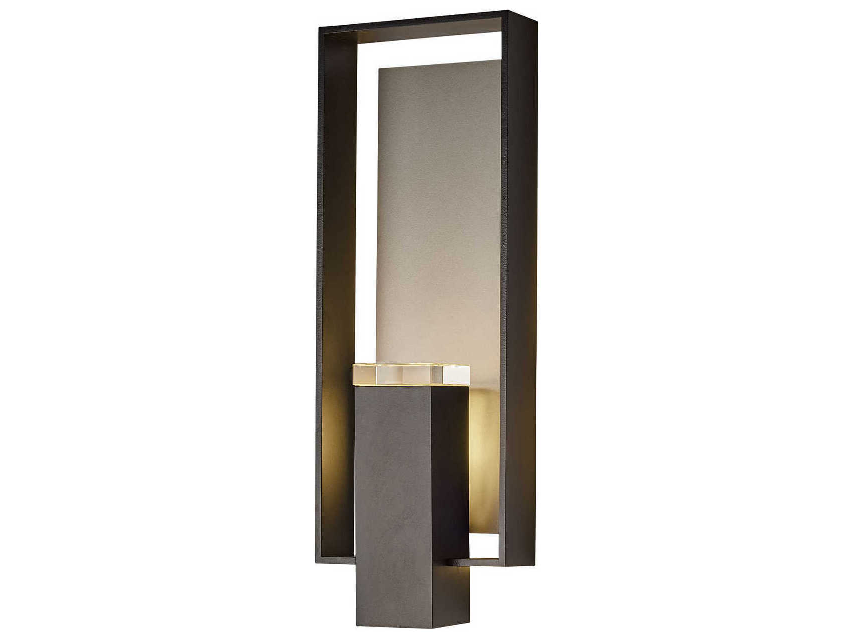 Hubbardton Forge Shadow Box 1-Light Outdoor Wall Light