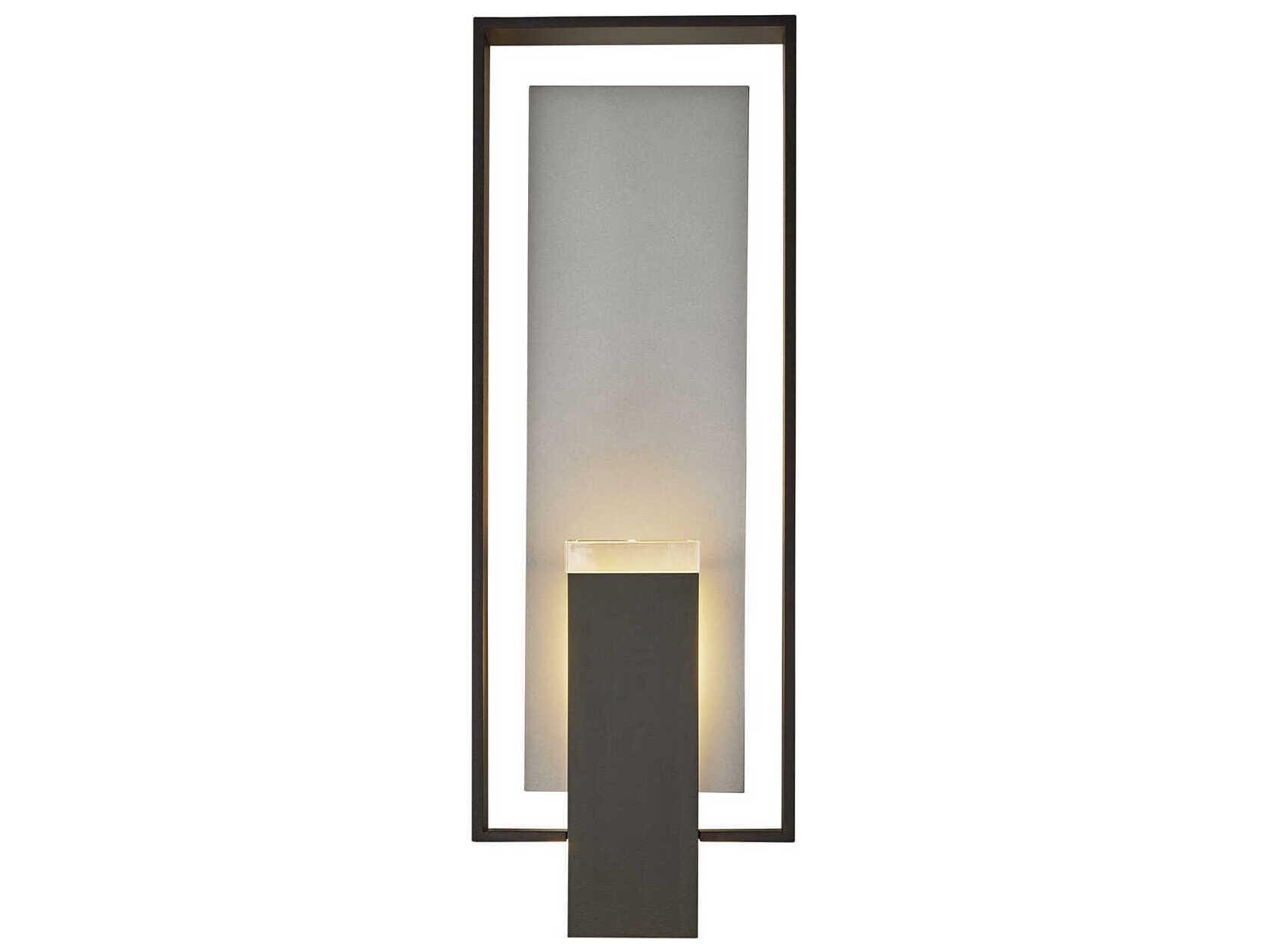 Hubbardton Forge Shadow Box 1-Light Outdoor Wall Light