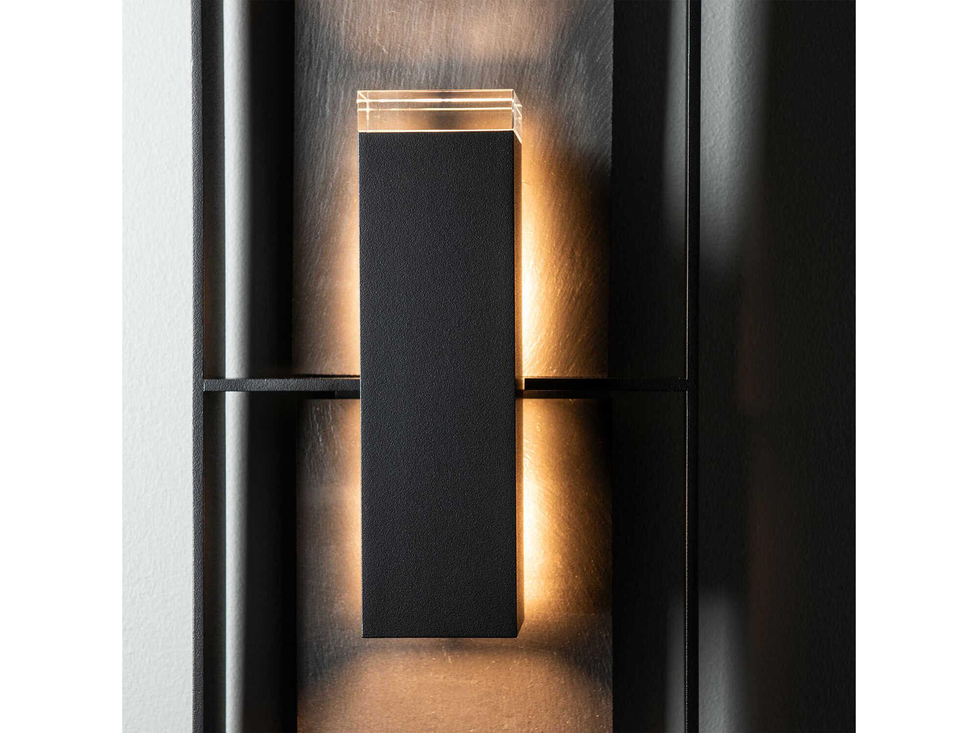 Hubbardton Forge Shadow Box 2-Light Outdoor Wall Light