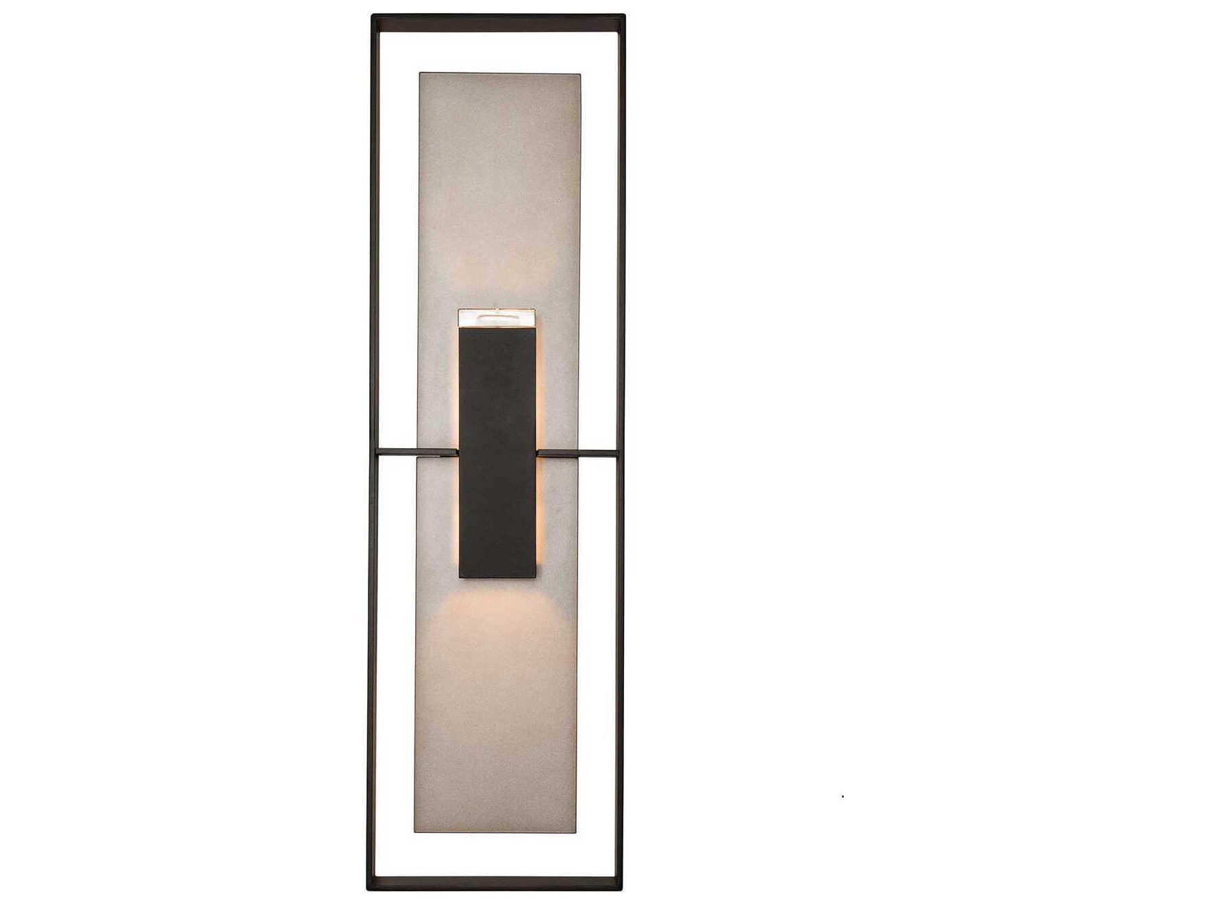 Hubbardton Forge Shadow Box 2-Light Outdoor Wall Light