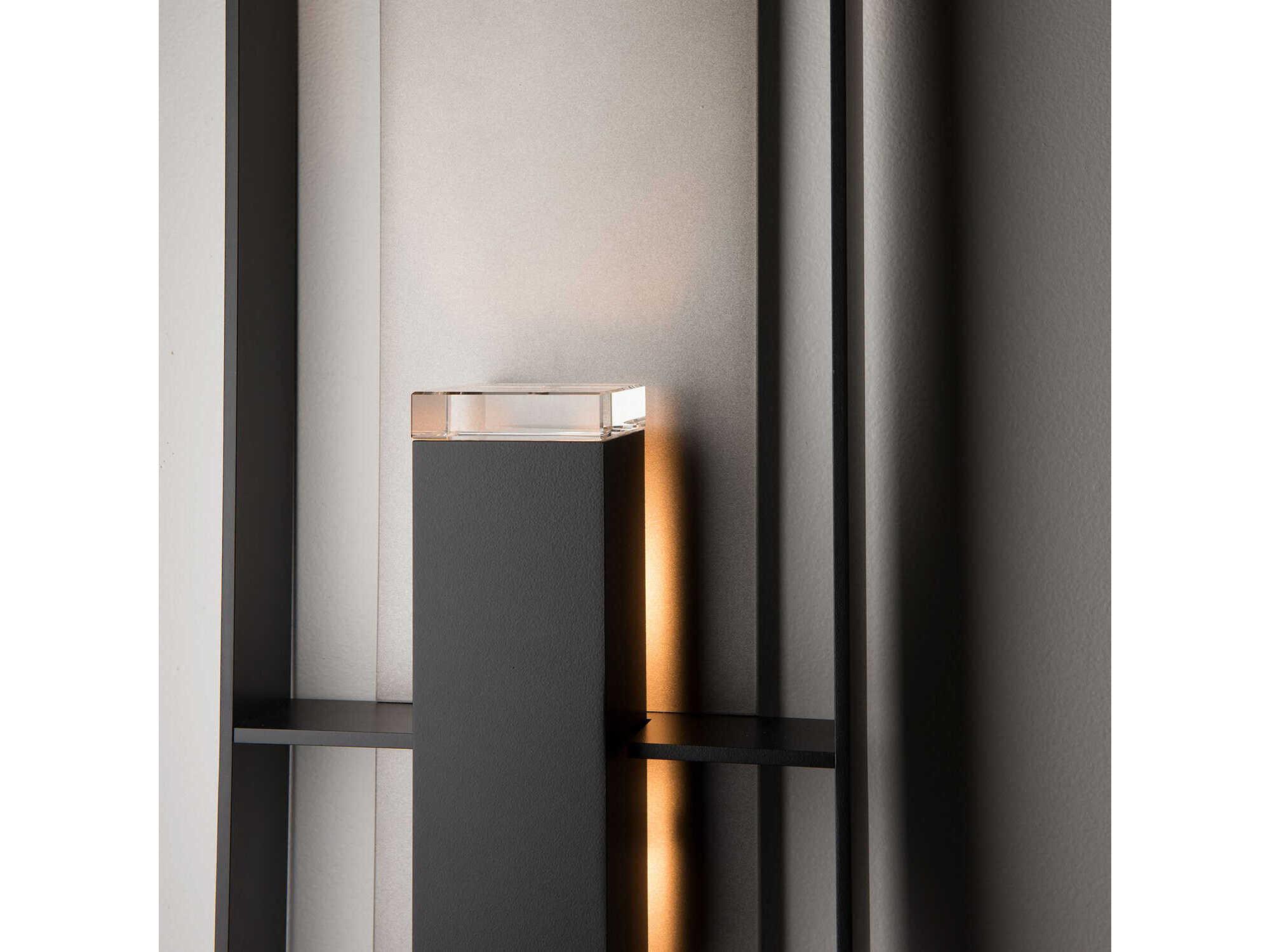 Hubbardton Forge Shadow Box 2-Light Outdoor Wall Light