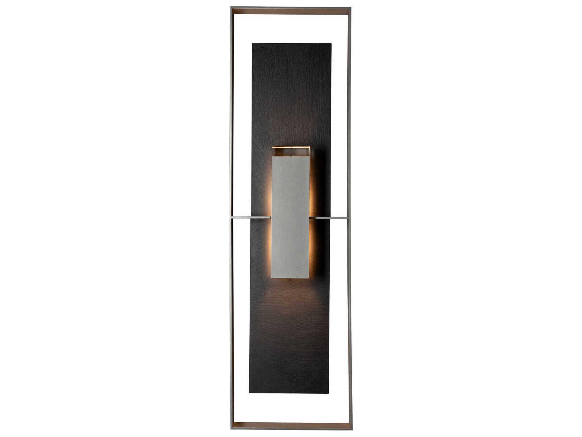 Hubbardton Forge Shadow Box 2-Light Outdoor Wall Light