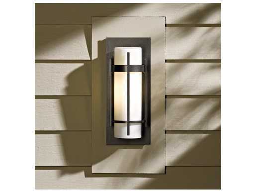 Hubbardton Forge Banded Incandescent Outdoor Wall Light