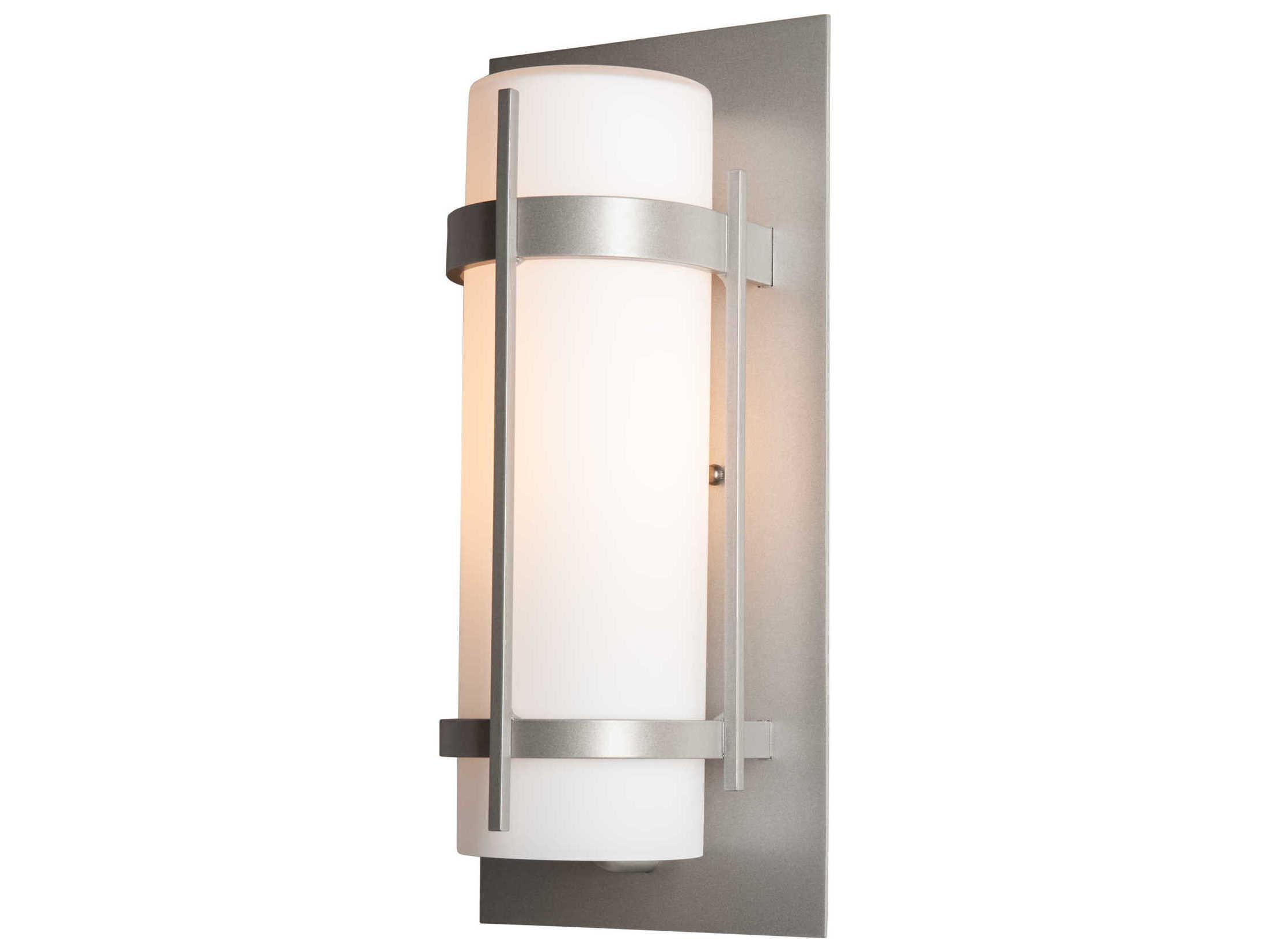 Hubbardton Forge Banded 1 - Light Incandescent Outdoor Wall Light