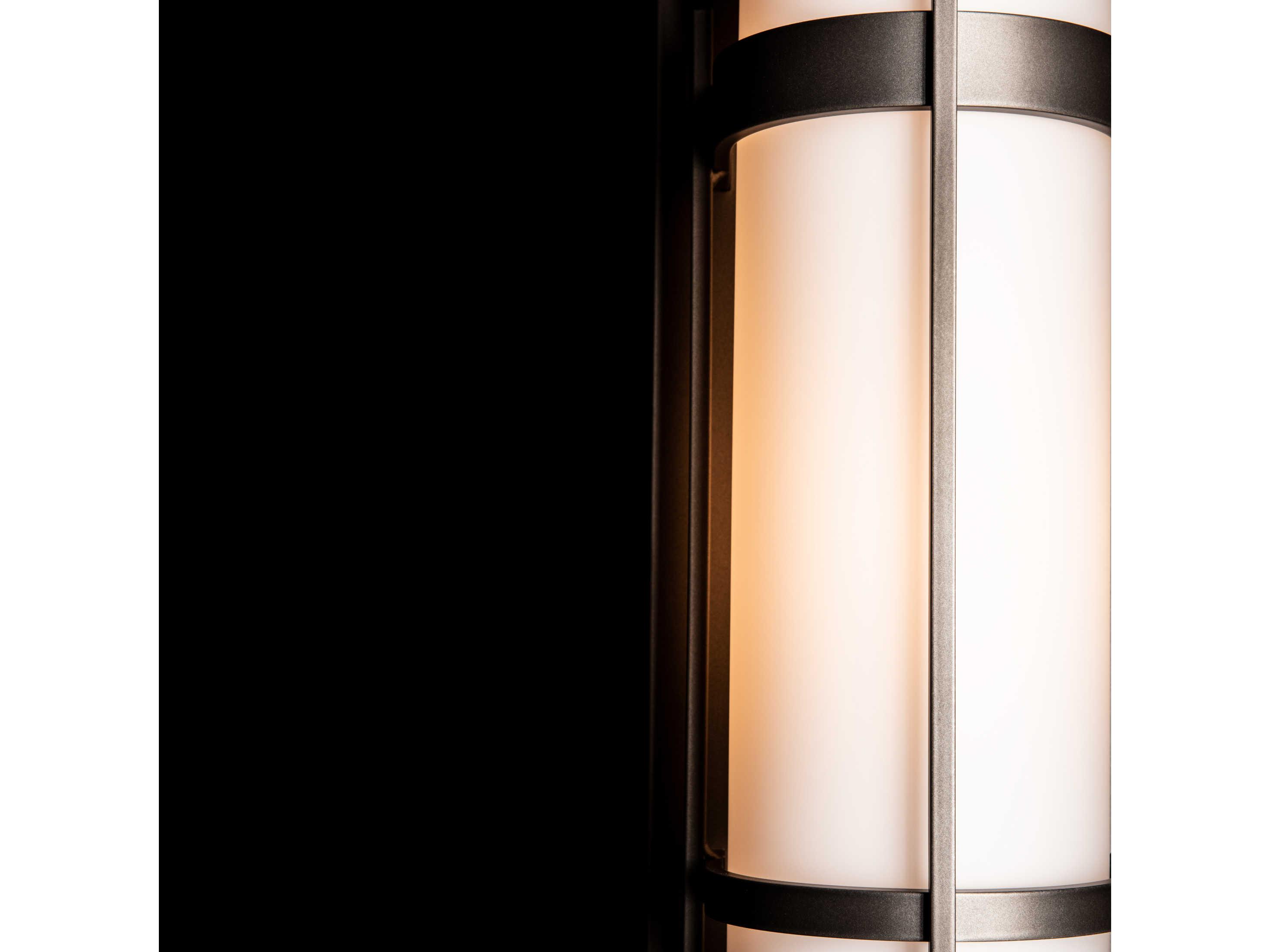 Hubbardton Forge Banded 1 - Light Incandescent Outdoor Wall Light