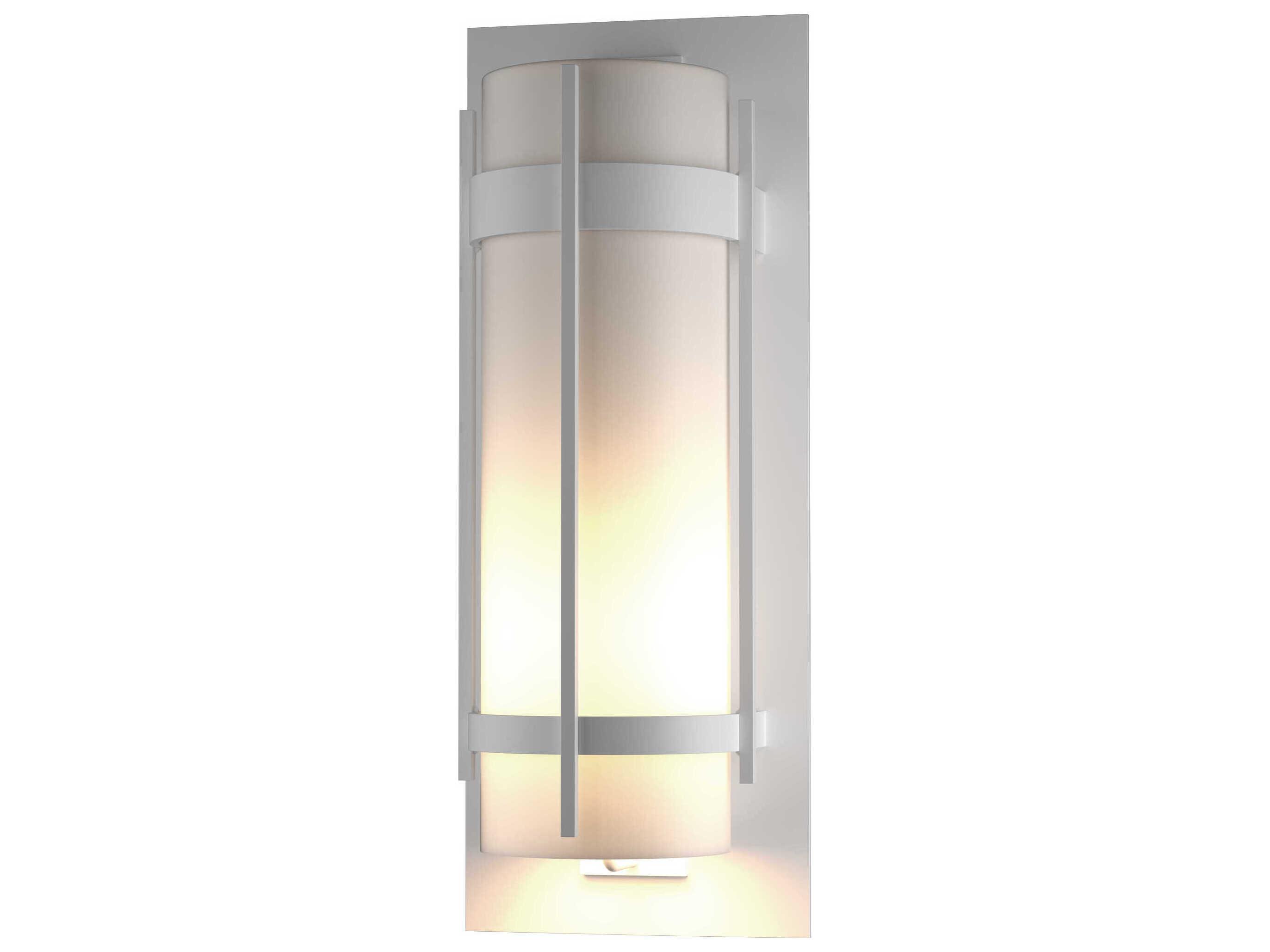 Hubbardton Forge Banded 1 - Light Incandescent Outdoor Wall Light