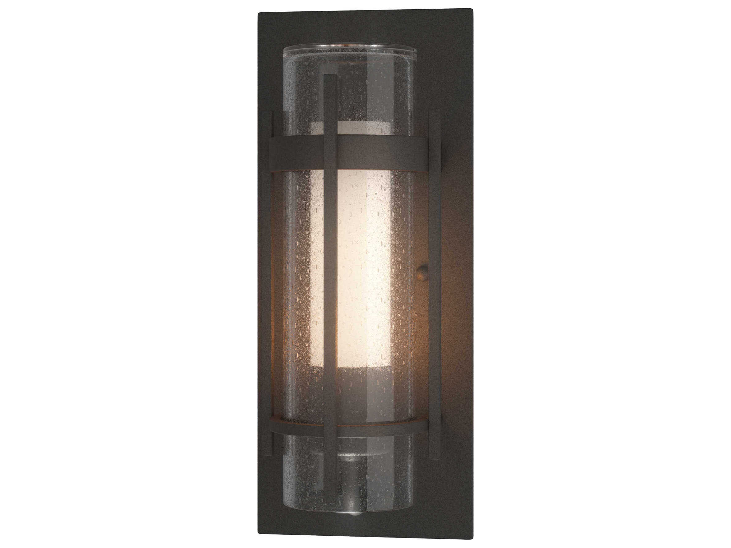 Hubbardton Forge Banded 1 - Light Outdoor Wall Light