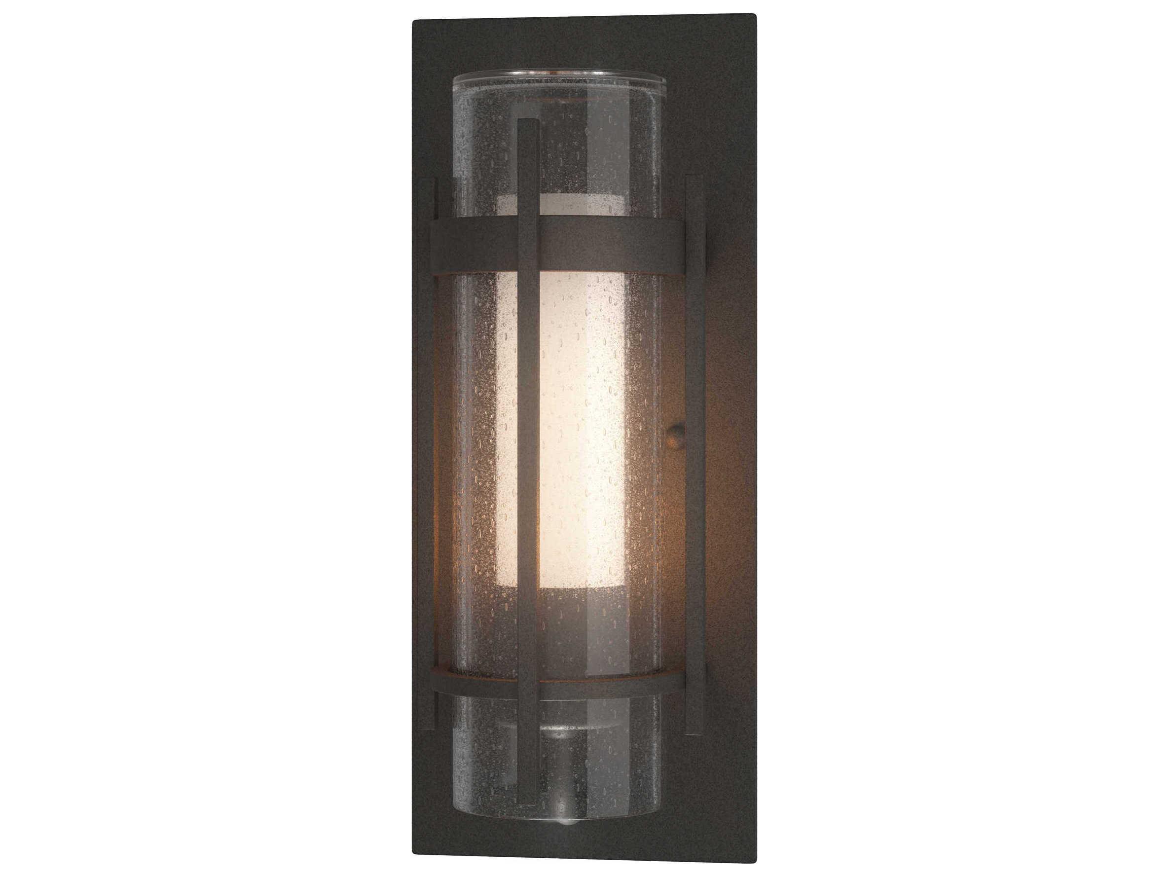 Hubbardton Forge Banded 1 - Light Outdoor Wall Light