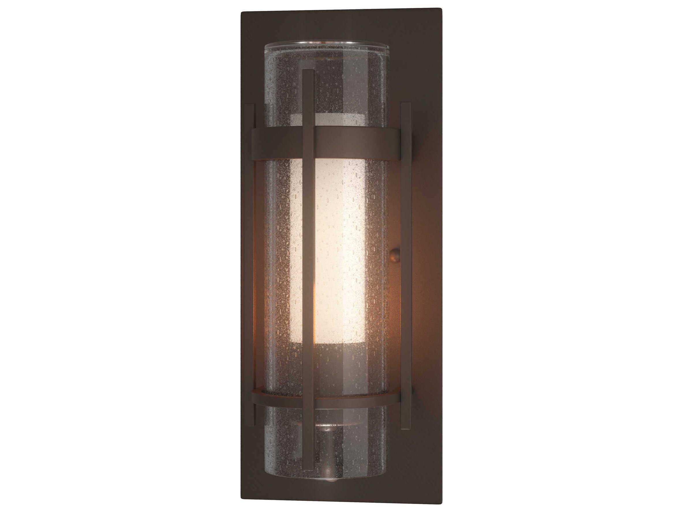 Hubbardton Forge Banded 1 - Light Outdoor Wall Light