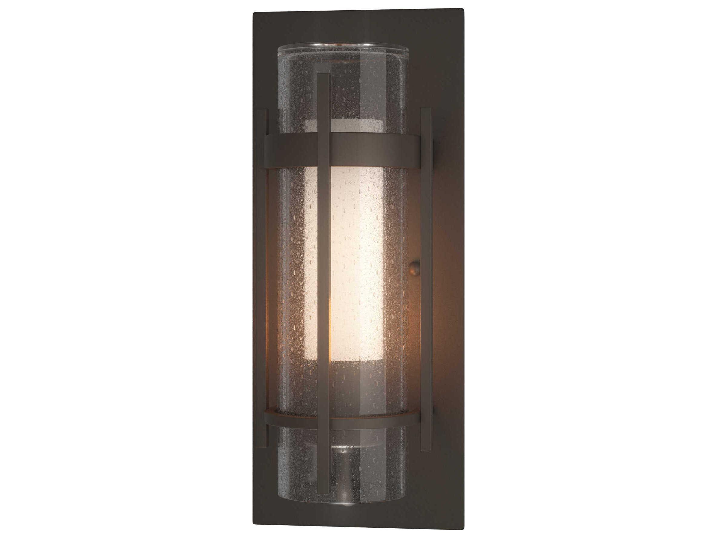 Hubbardton Forge Banded 1 - Light Outdoor Wall Light