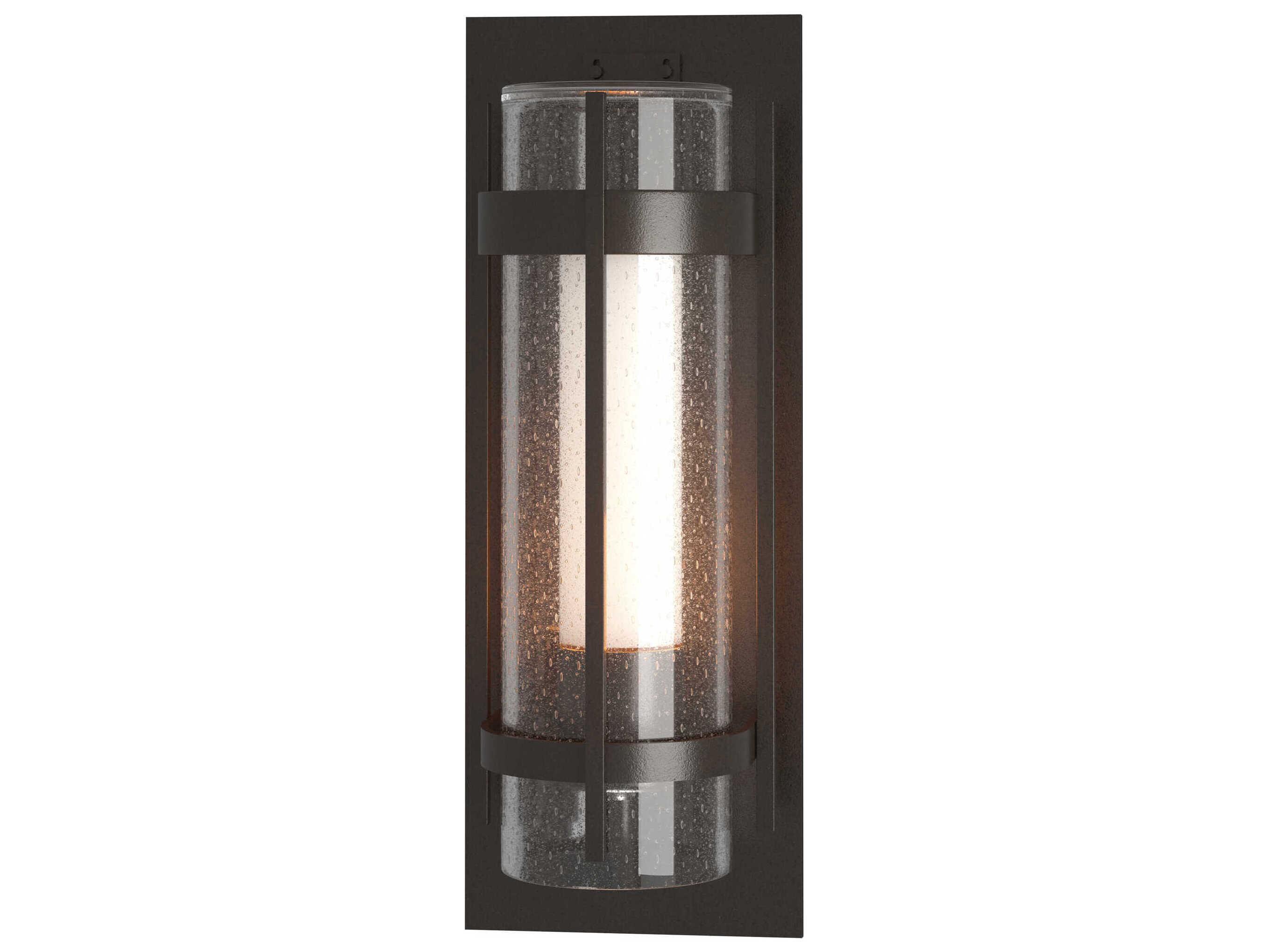 Hubbardton Forge Banded 1 - Light Outdoor Wall Light