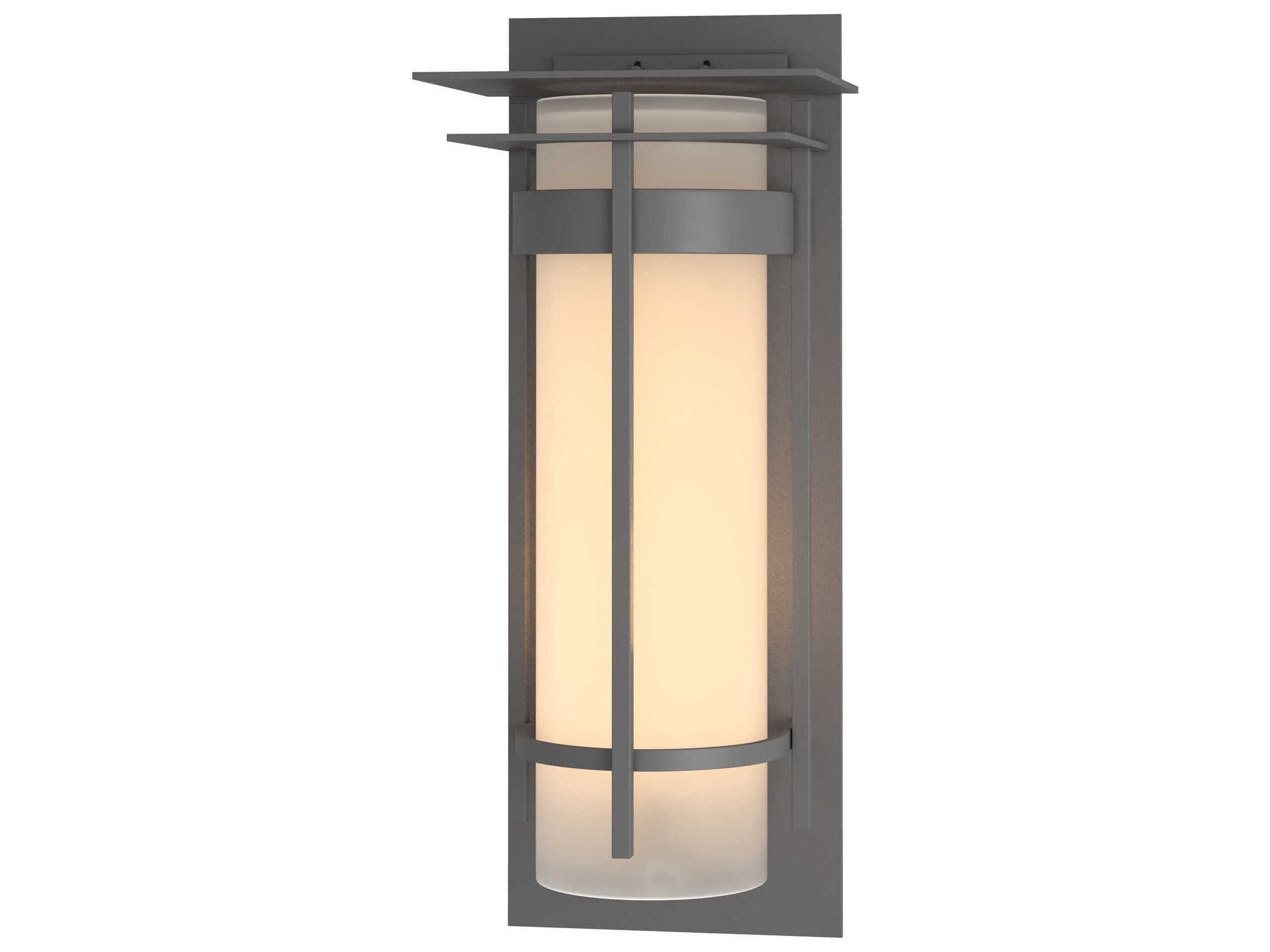 Hubbardton Forge Banded 1 - Light Incandescent Outdoor Wall Light