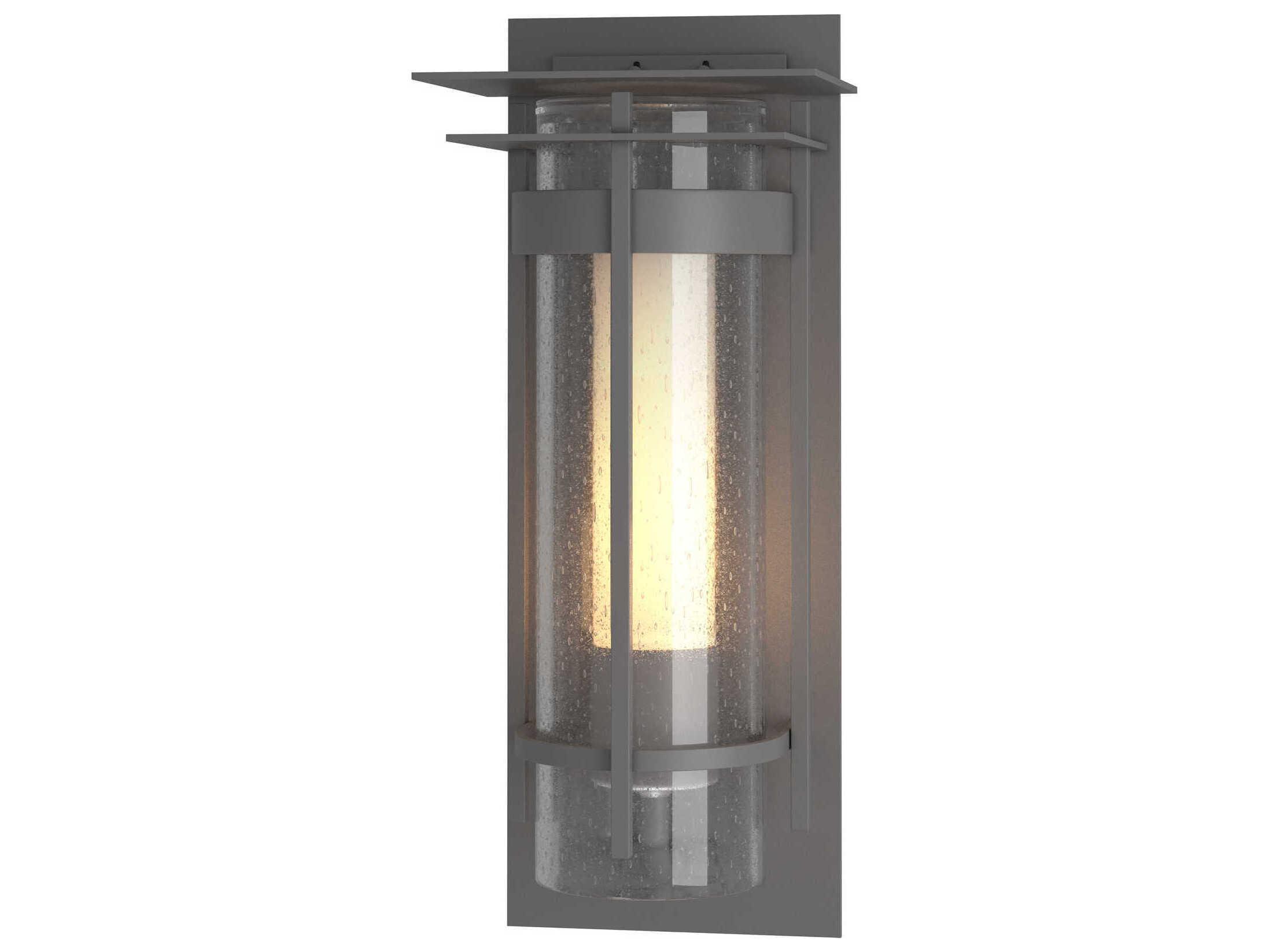 Hubbardton Forge Banded 1 - Light Outdoor Wall Light