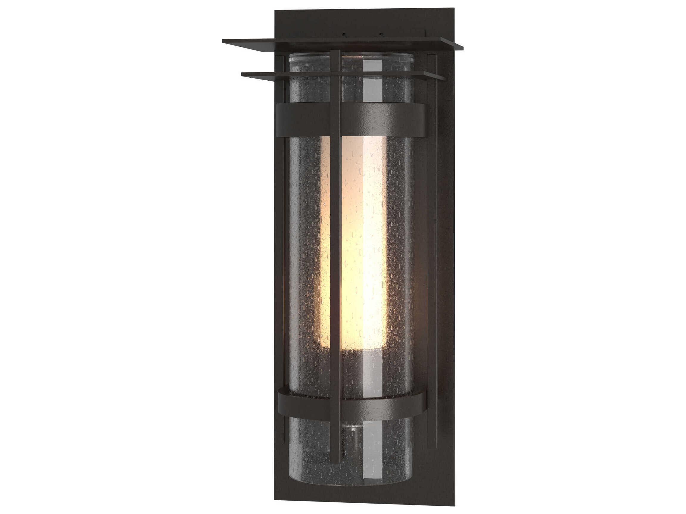 Hubbardton Forge Banded 1 - Light Outdoor Wall Light