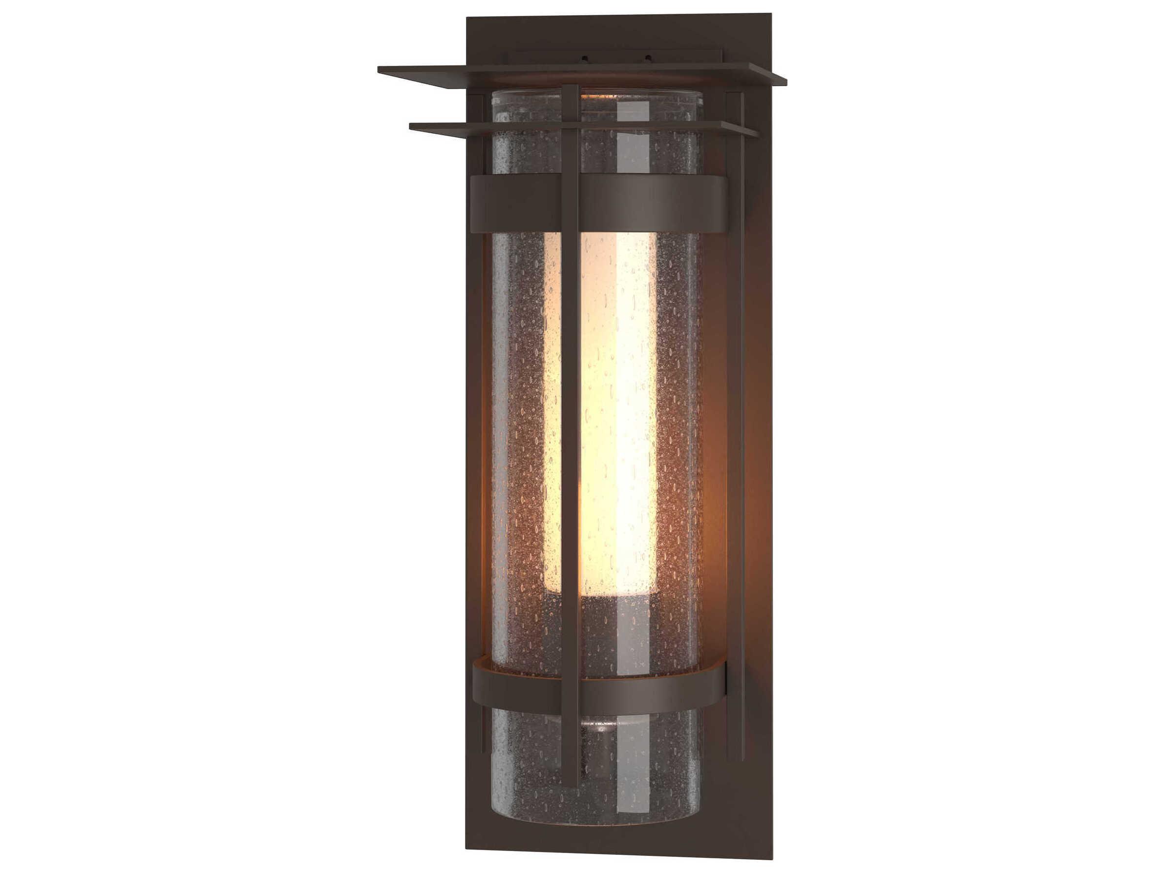 Hubbardton Forge Banded 1 - Light Outdoor Wall Light