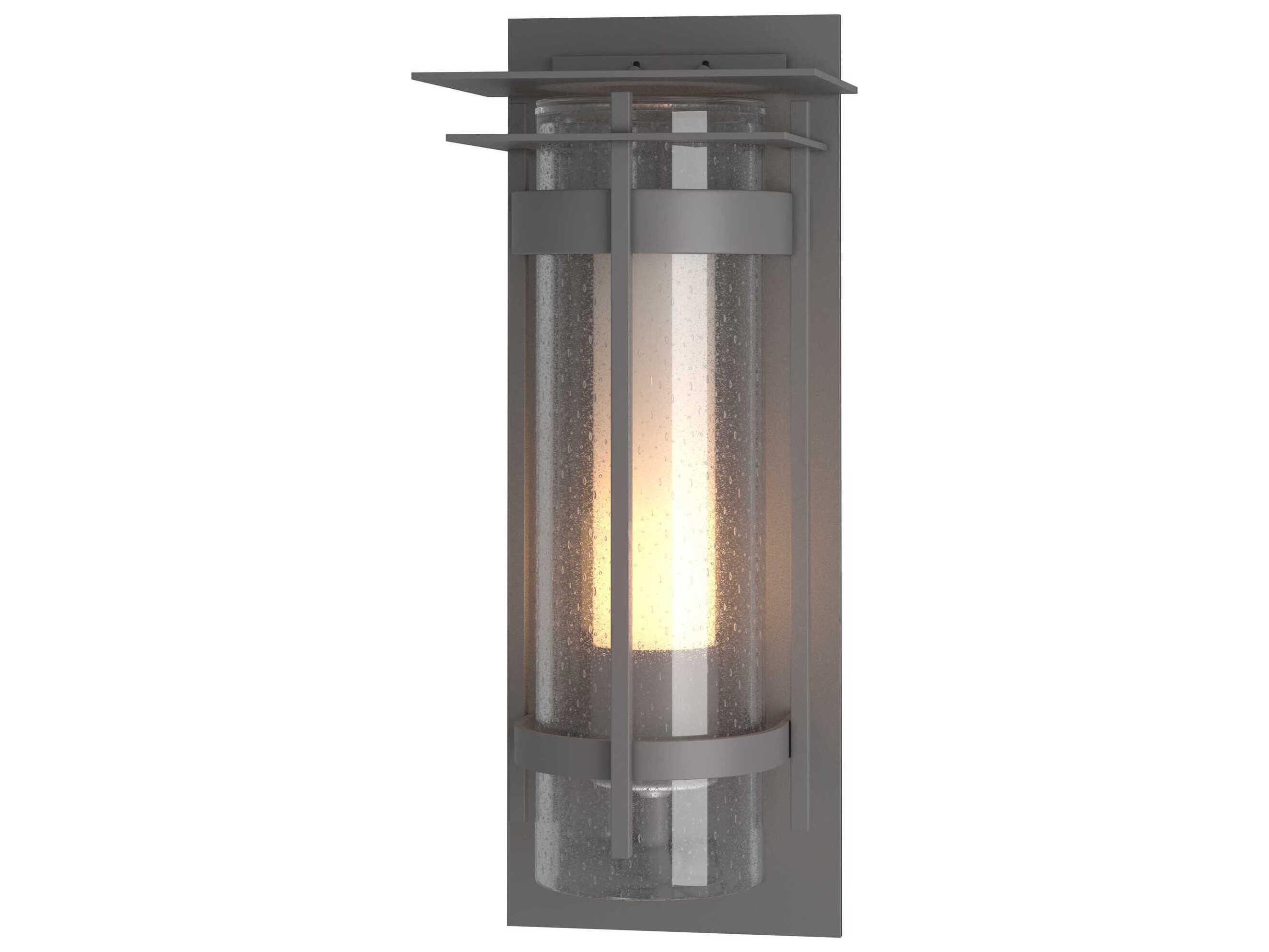 Hubbardton Forge Banded 1 - Light Outdoor Wall Light
