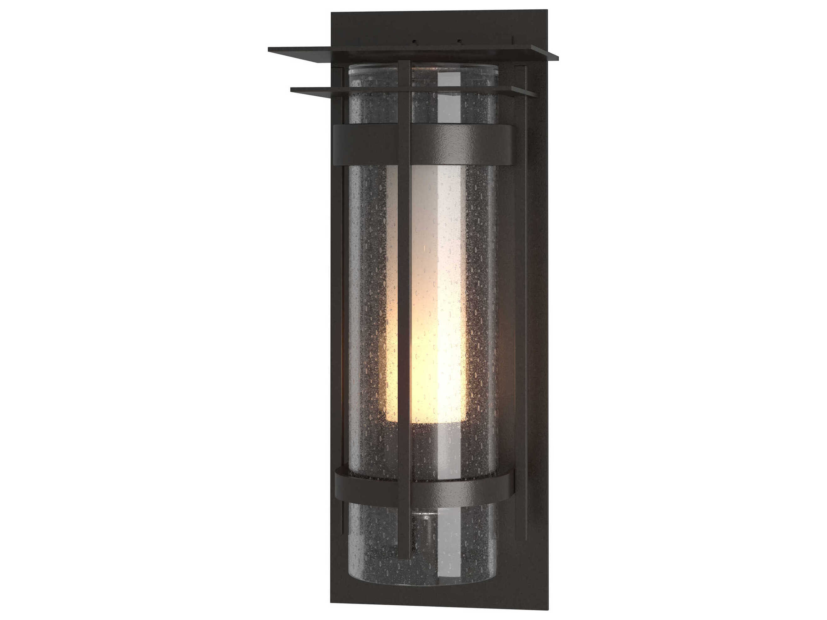Hubbardton Forge Banded 1 - Light Outdoor Wall Light