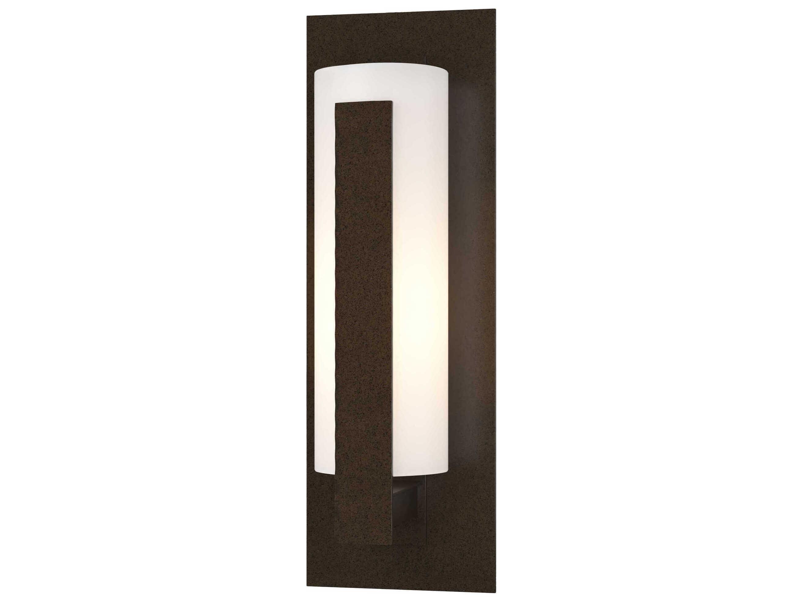 Hubbardton Forge Vertical 1 - Light Incandescent Outdoor Wall Light