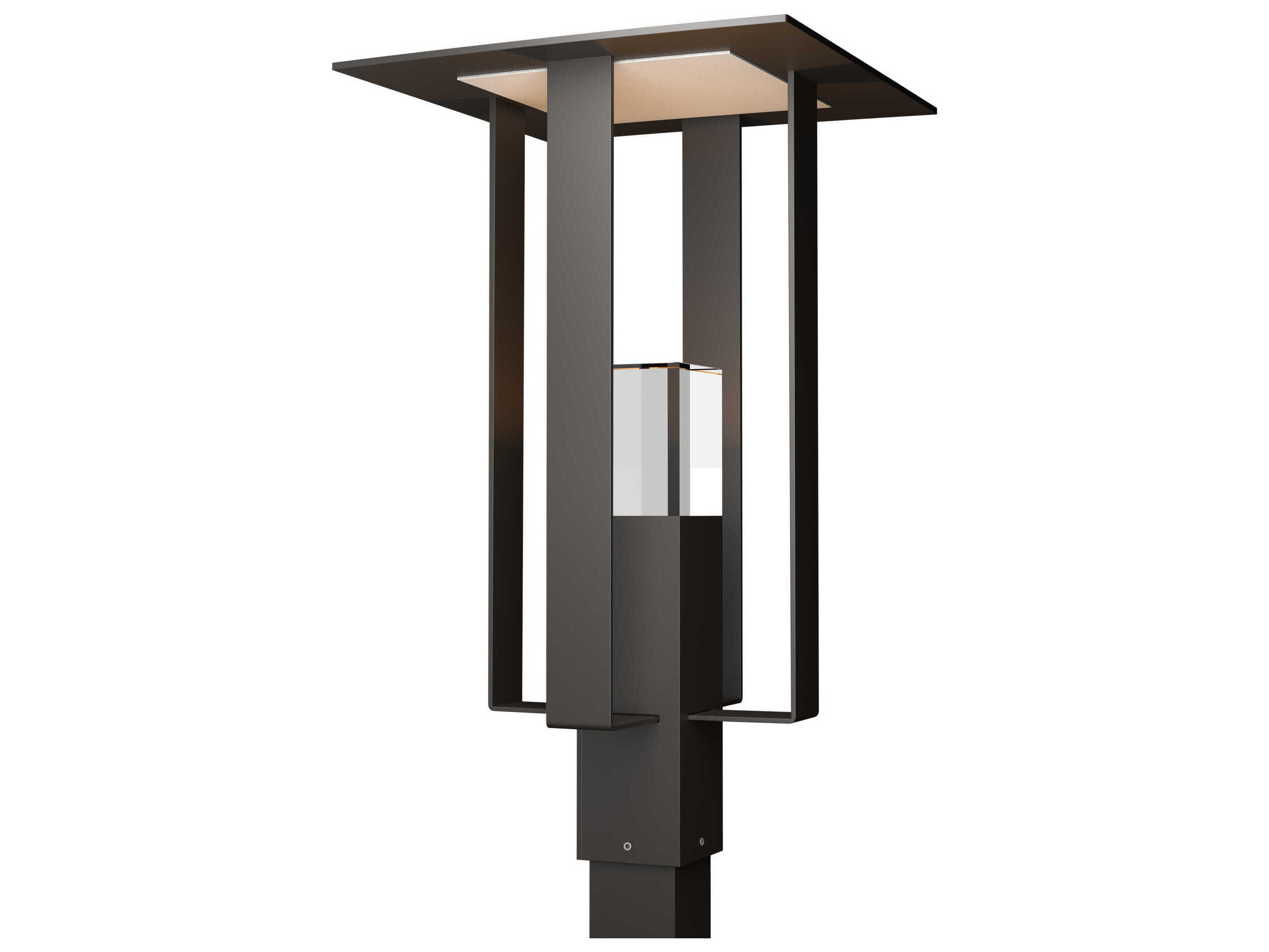 Hubbardton Forge Shadow Box 1 - Light Glass Outdoor Path Light