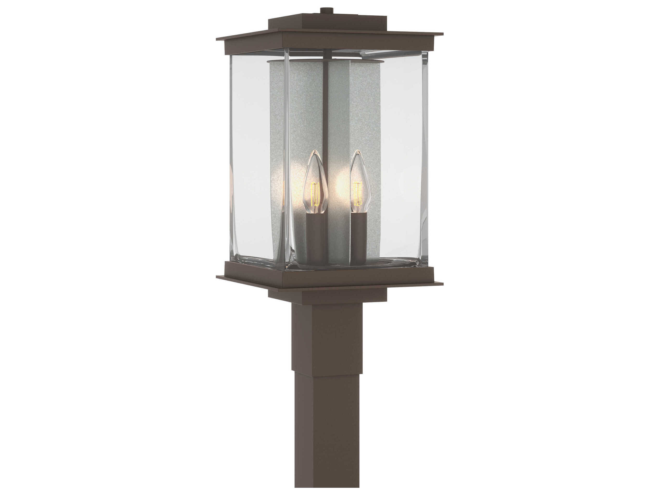 Hubbardton Forge Kingston 4 - Light Glass Outdoor Path Light
