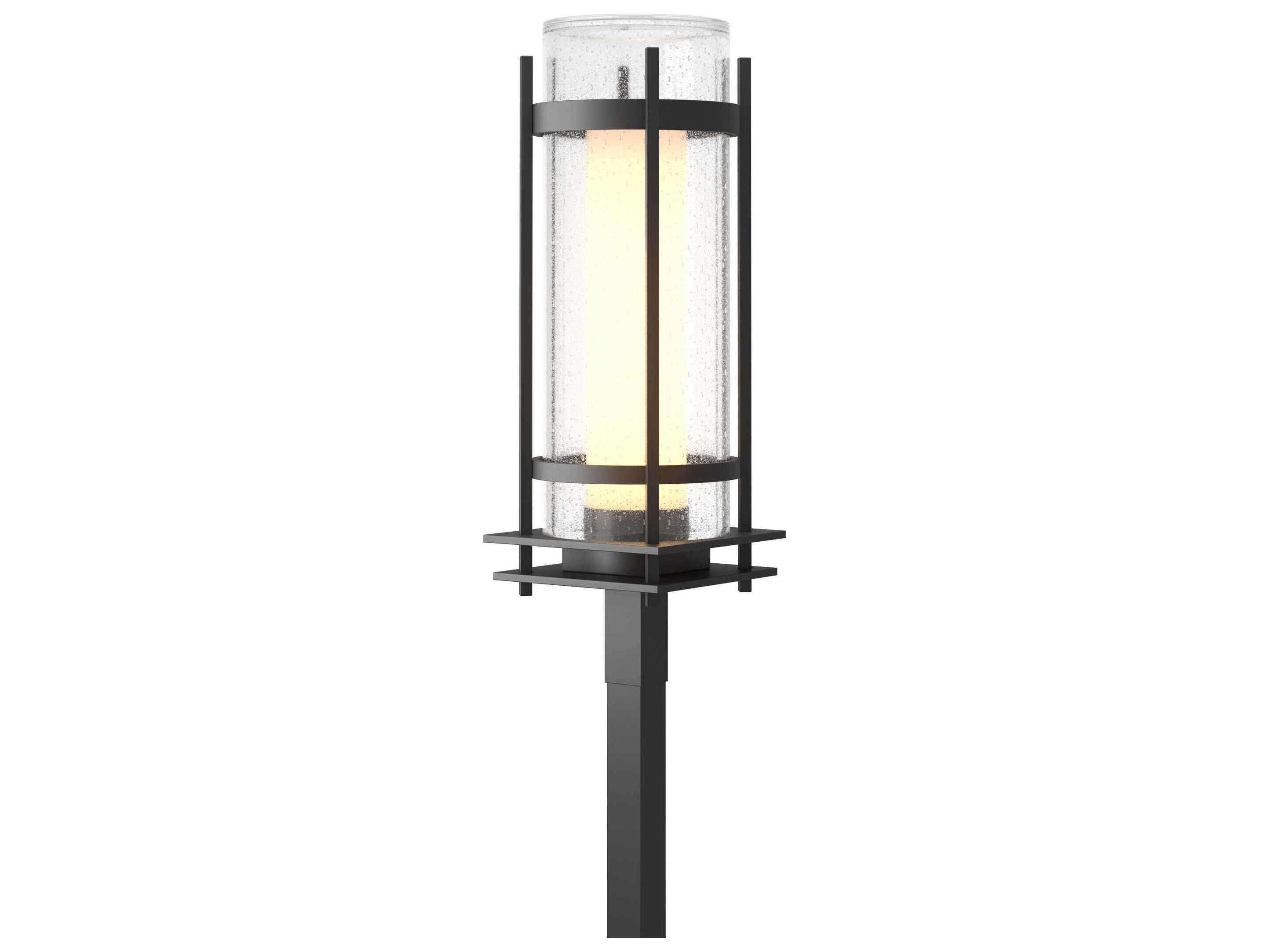 Hubbardton Forge Banded 1 - Light Outdoor Post Light