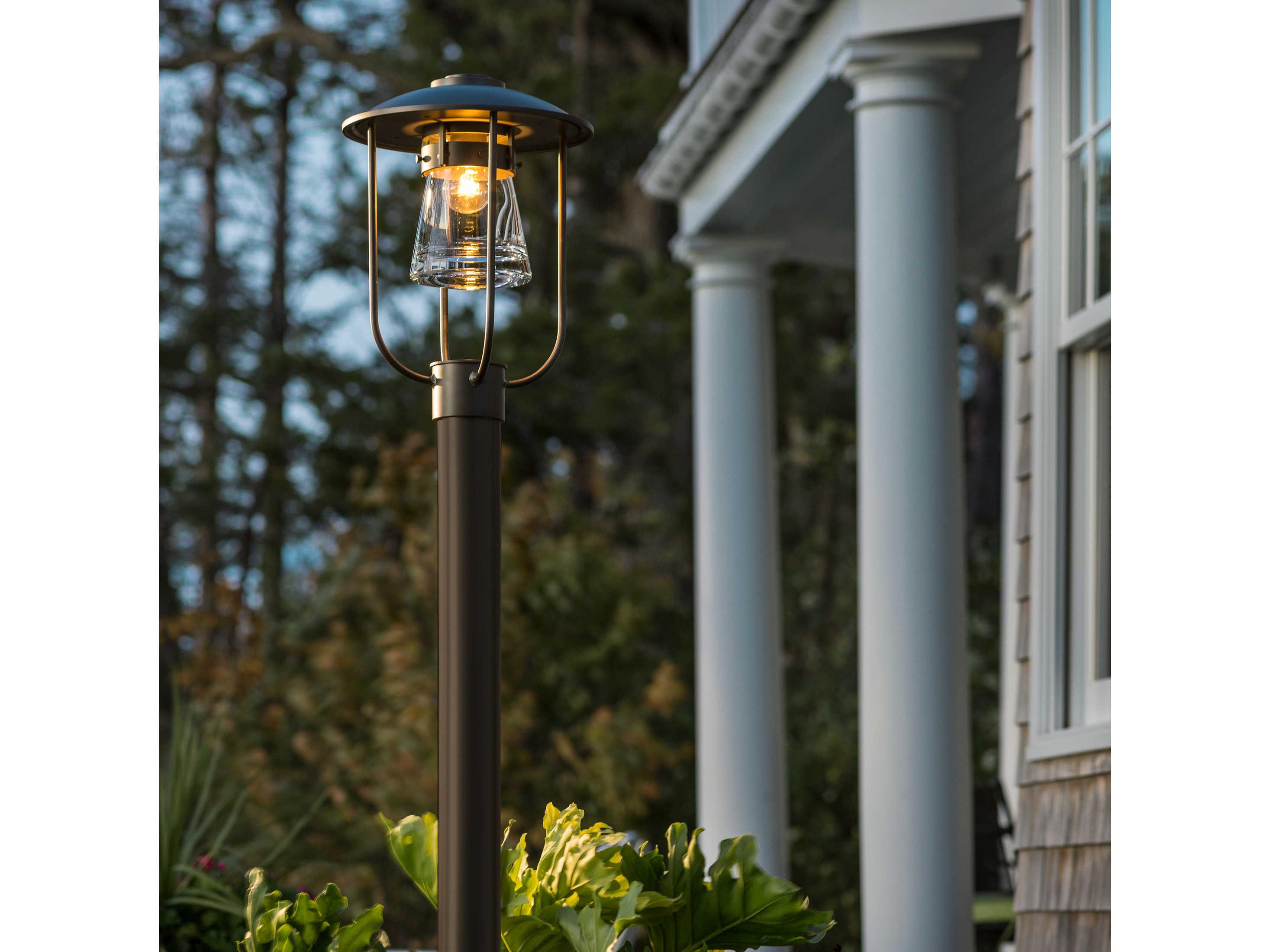Hubbardton Forge Erlenmeyer 1 - Light Outdoor Post Light