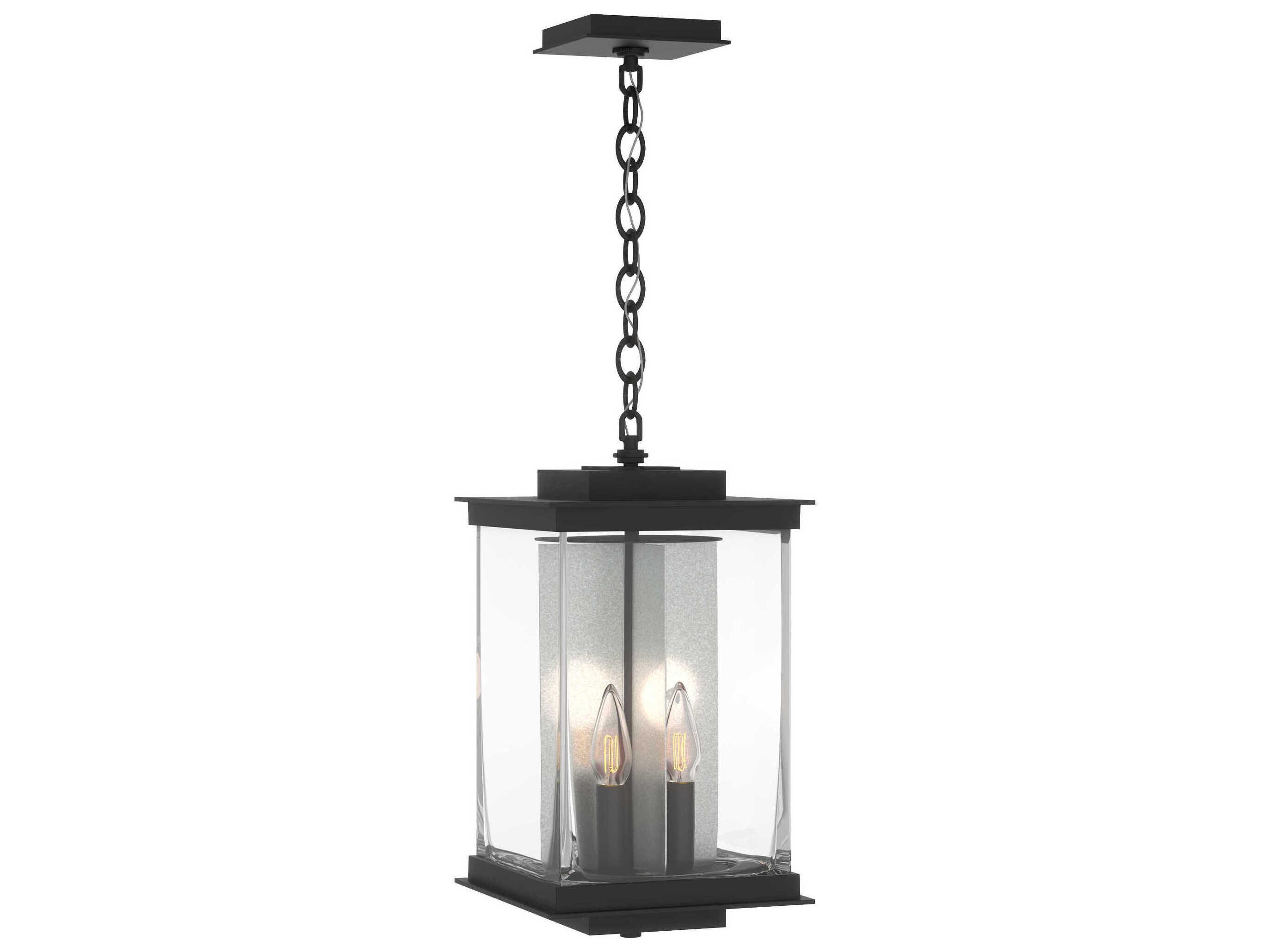 Hubbardton Forge Kingston 4 - Light Glass Outdoor Hanging Light