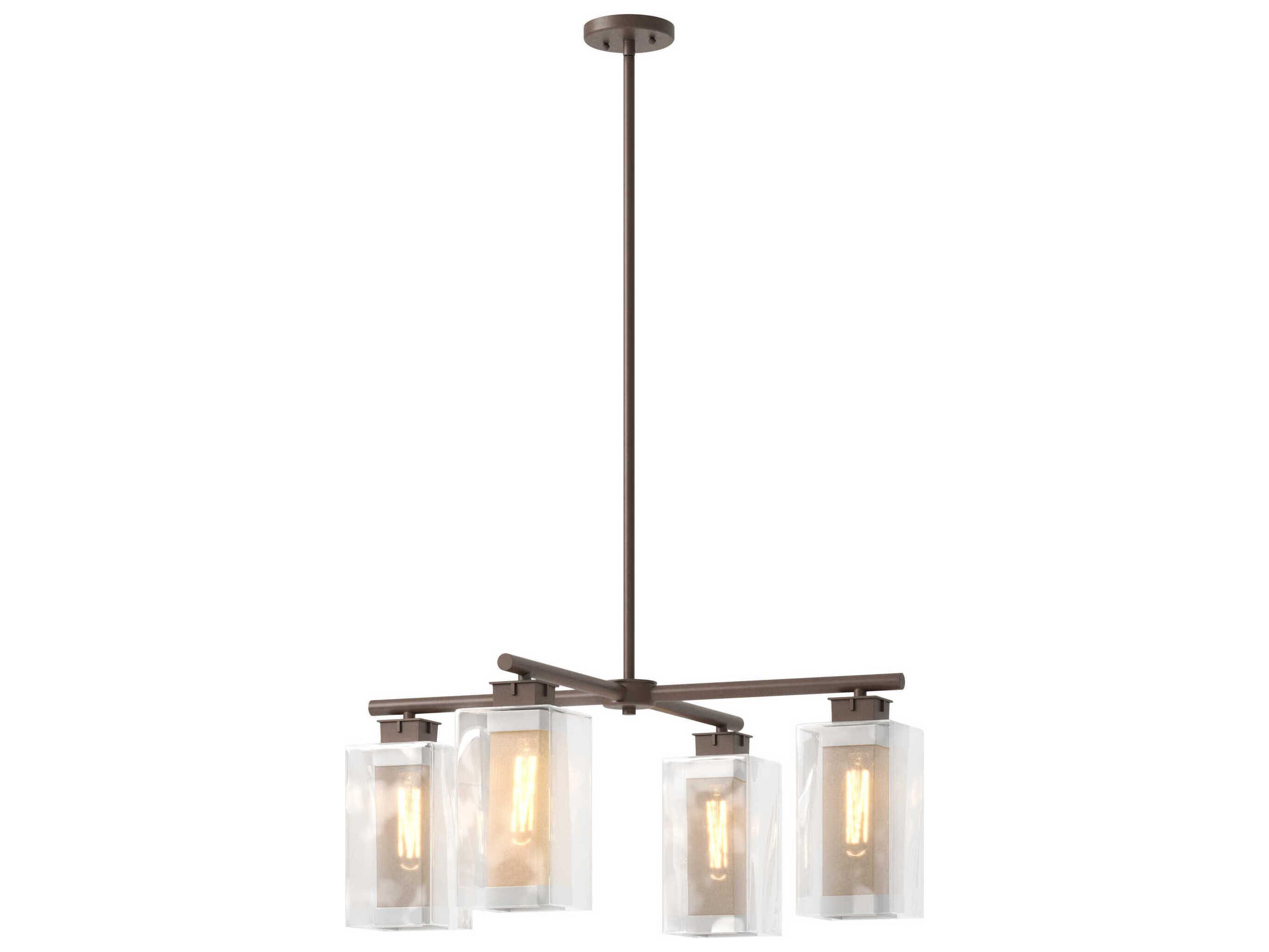 Hubbardton Forge Polaris 4 - Light Glass Outdoor Hanging Light