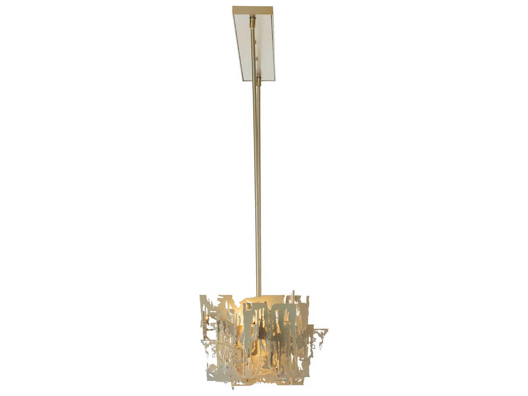 Hubbardton Forge Art + Alchemy Brutus 6-Light Linear Island Pendant
