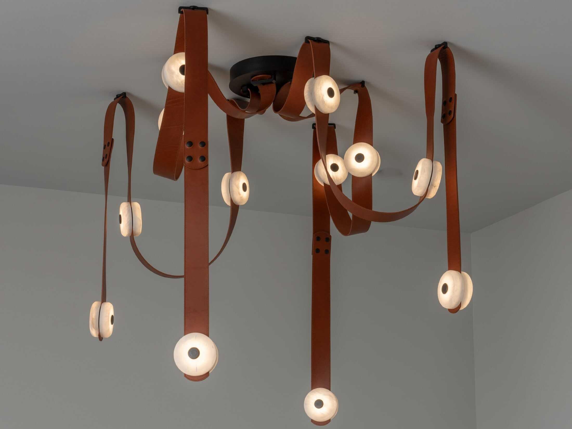 Hubbardton Forge Art + Alchemy SNAPS 12-Light Pendant