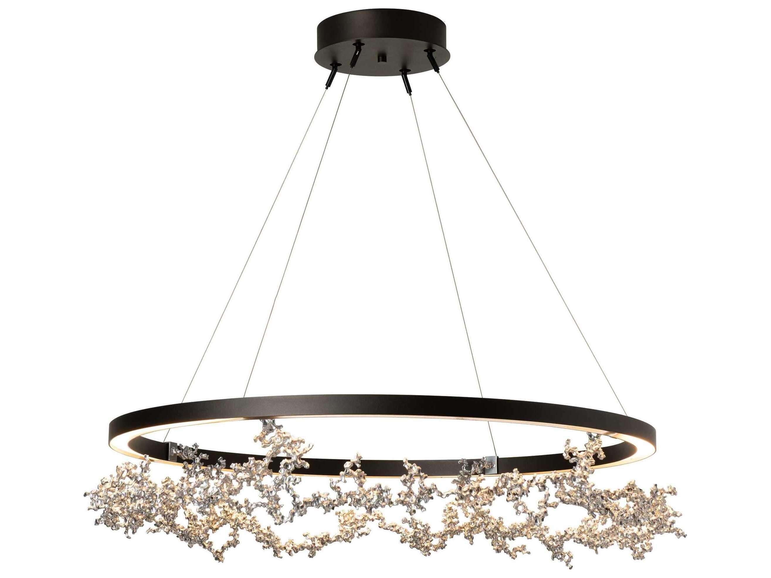 Hubbardton Forge Art + Alchemy Coral 1-Light Round Pendant
