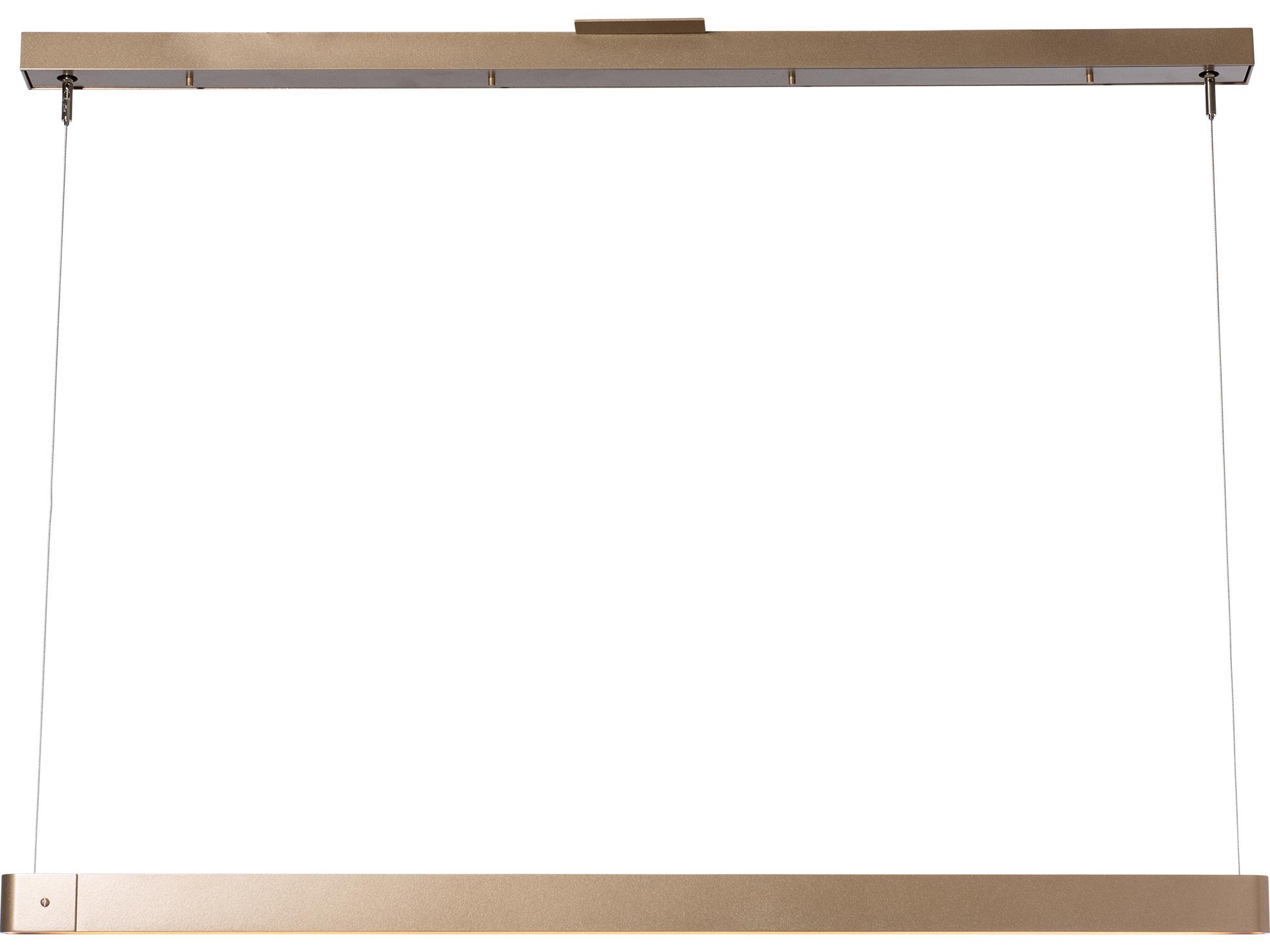 Hubbardton Forge Art + Alchemy Fold 1-Light LED Linear Island Pendant