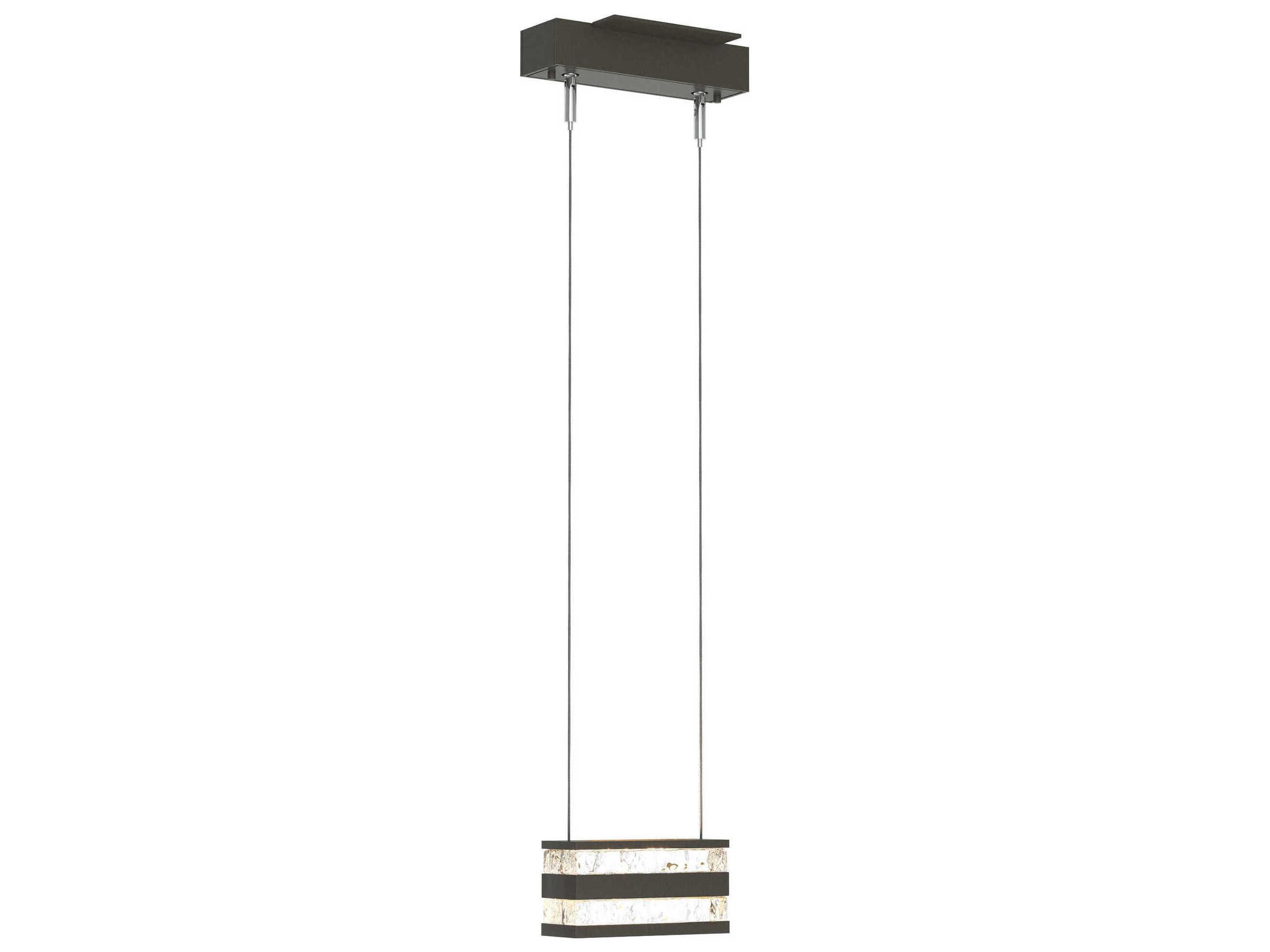 Hubbardton Forge Art + Alchemy Stacks 1-Light Geometric Mini Pendant